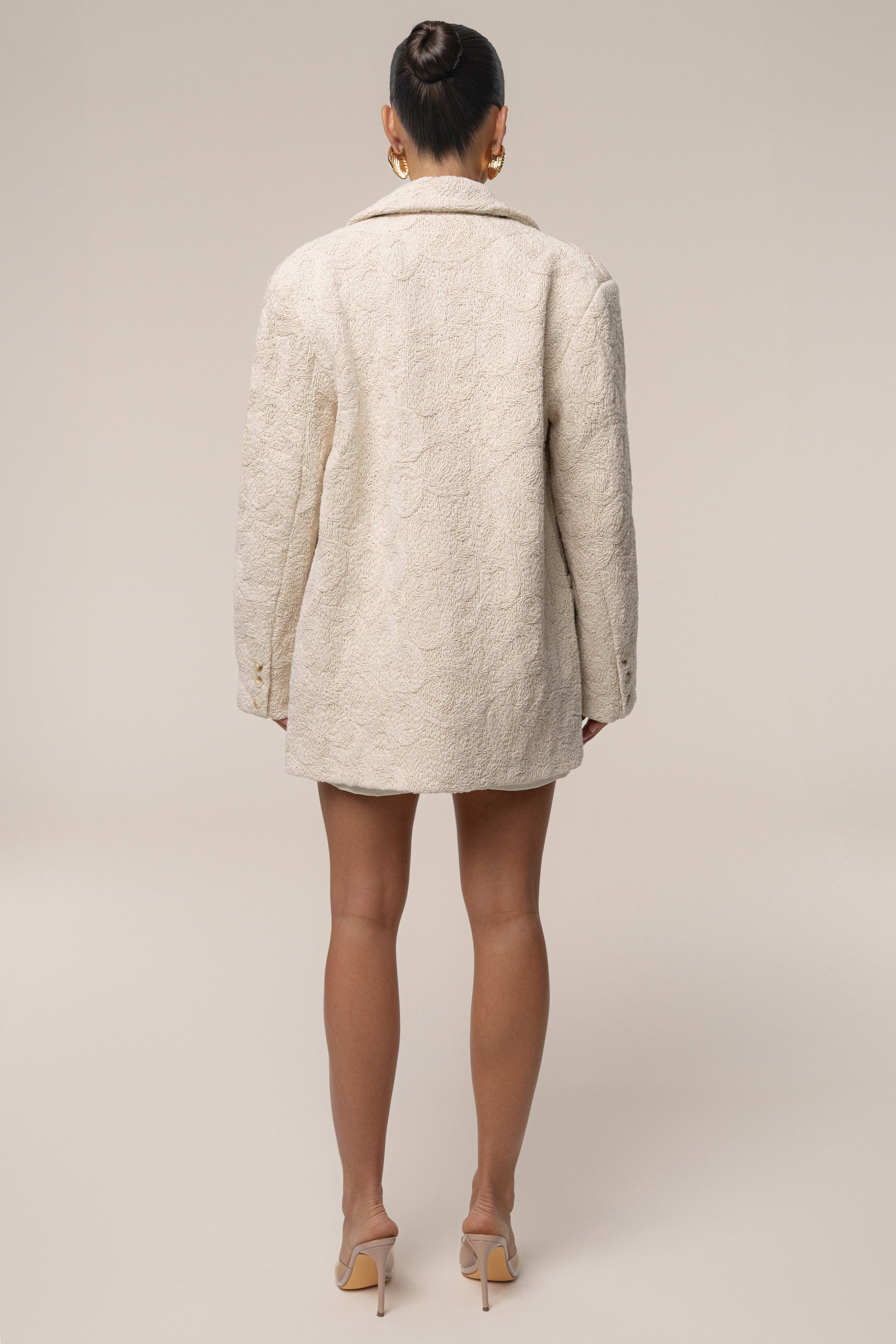 Ecru Avenue Oversize Blazer