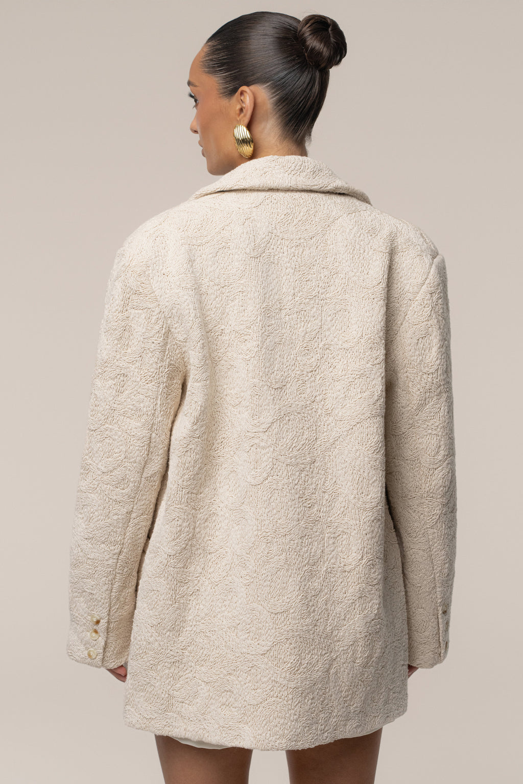 Ecru Avenue Oversize Blazer