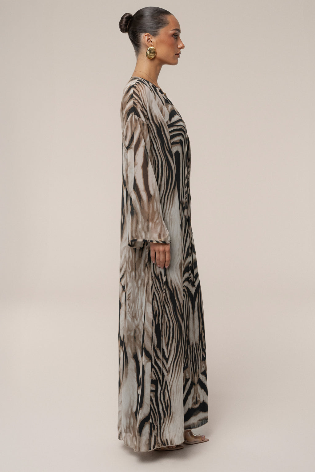 Brown Zebra New Vista Maxi Dress