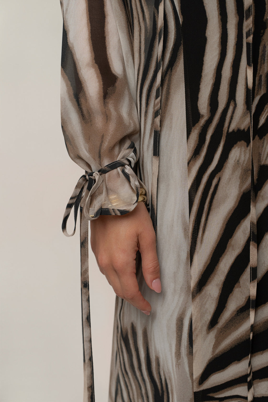 Brown Zebra New Vista Maxi Dress