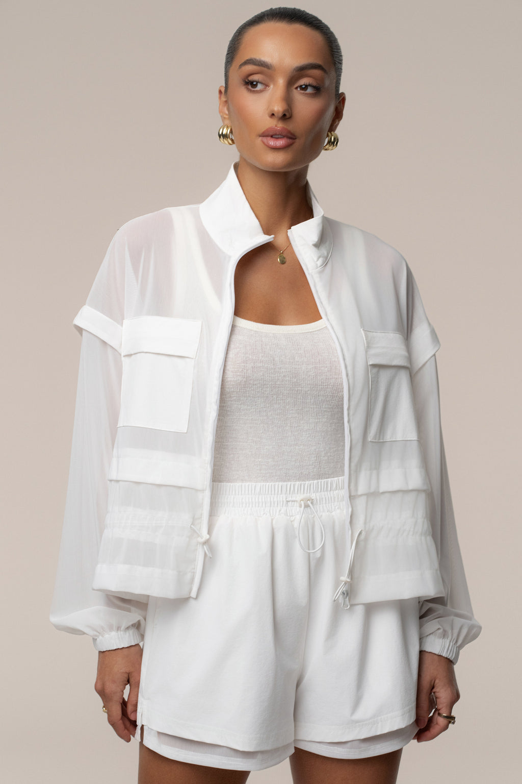 Ivory Free Flow Jacket