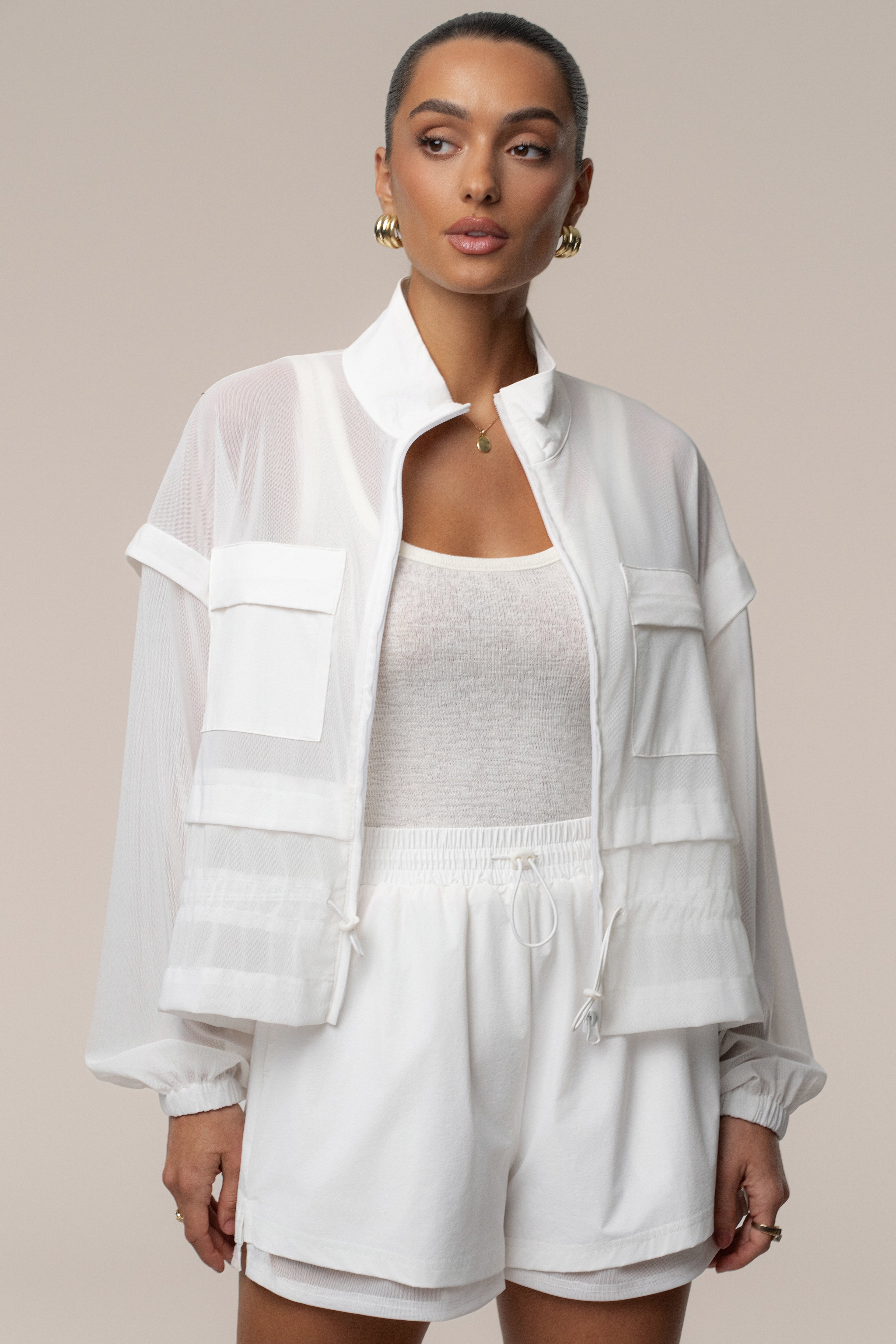Ivory Free Flow Jacket