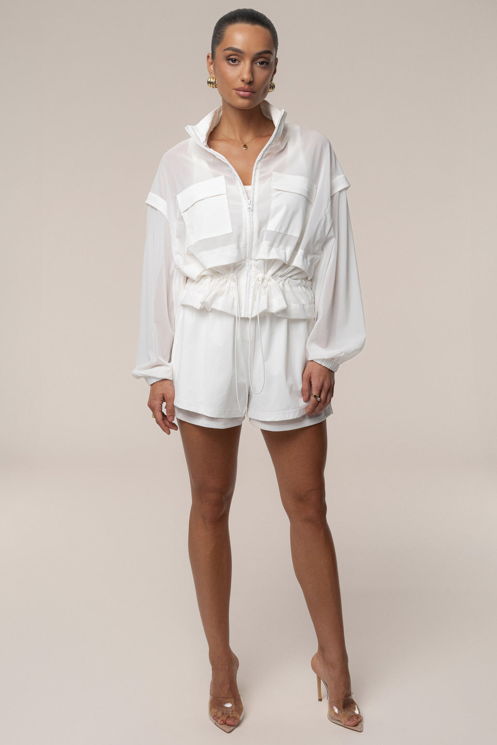 Ivory Free Flow Jacket