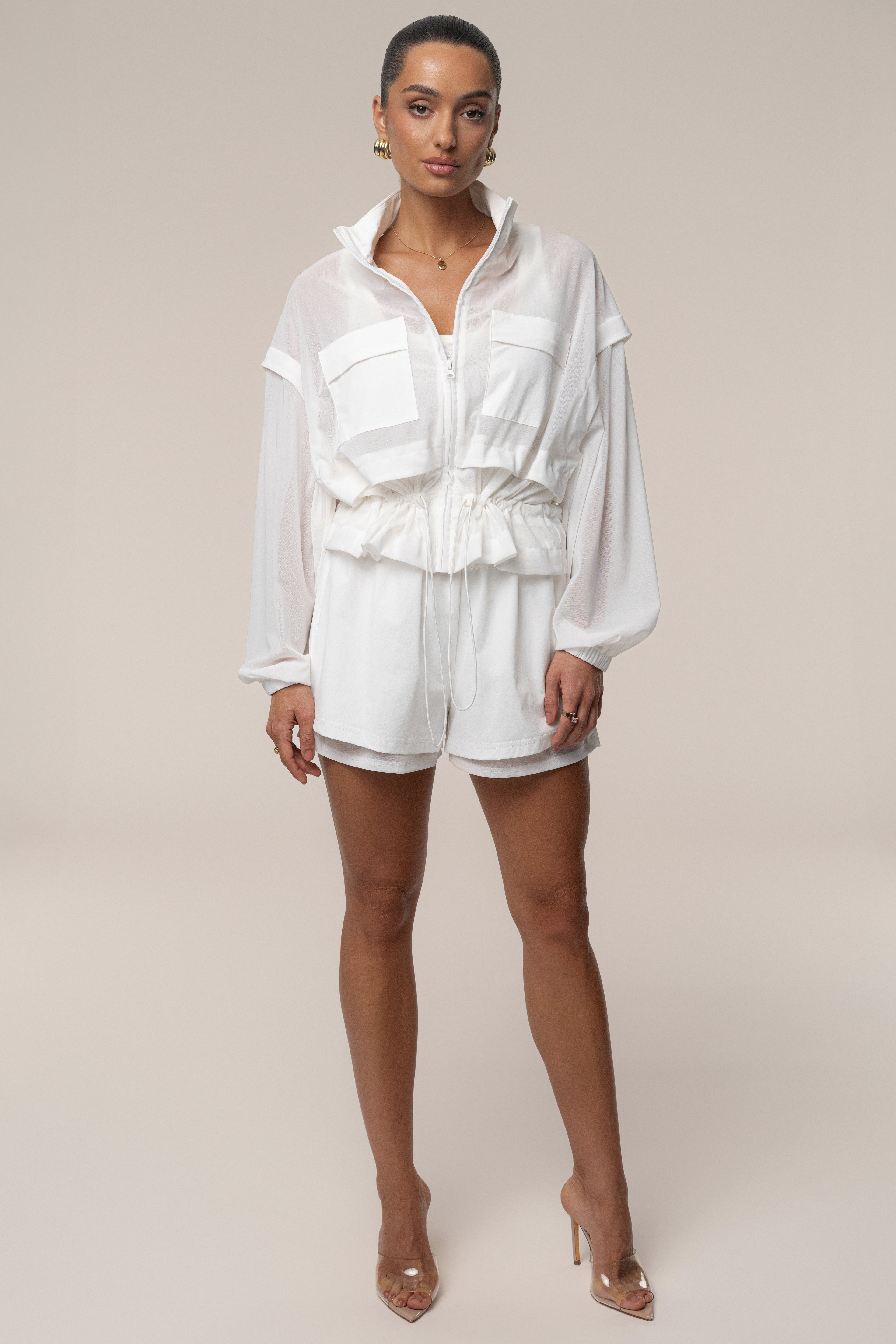 Ivory Free Flow Jacket