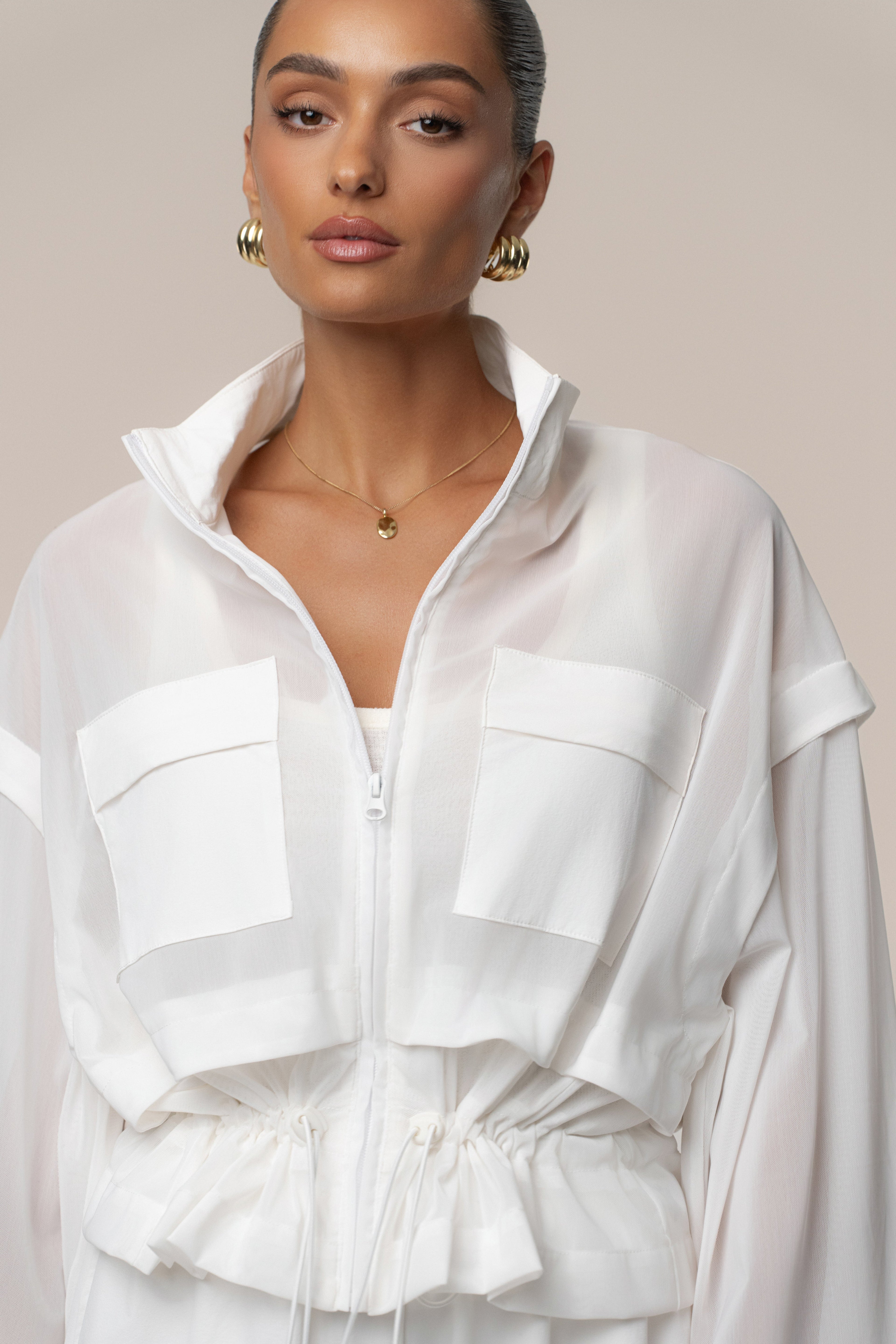 Ivory Free Flow Jacket