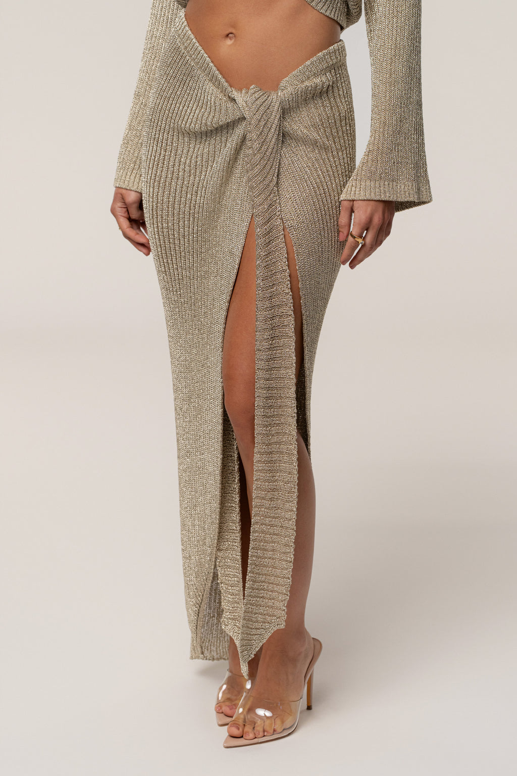 Gold Sunlit Metallic Sarong