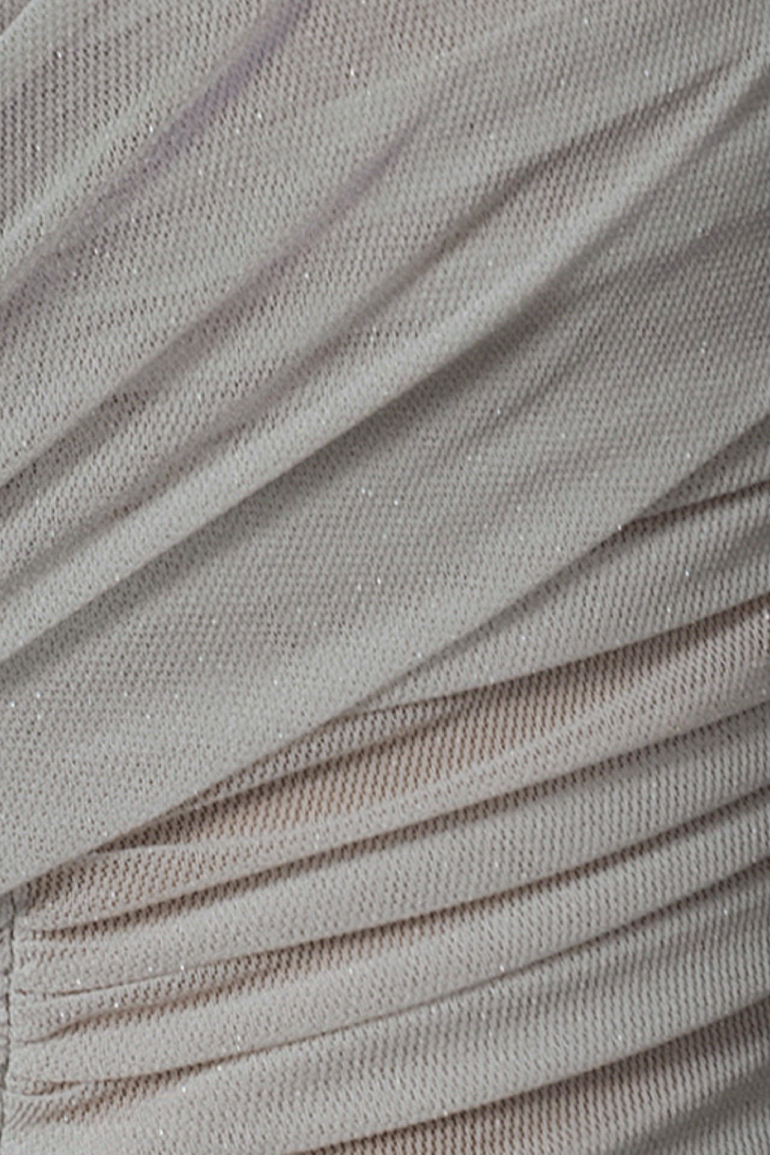 Ivory Catalina Lurex Knit Maxi Dress