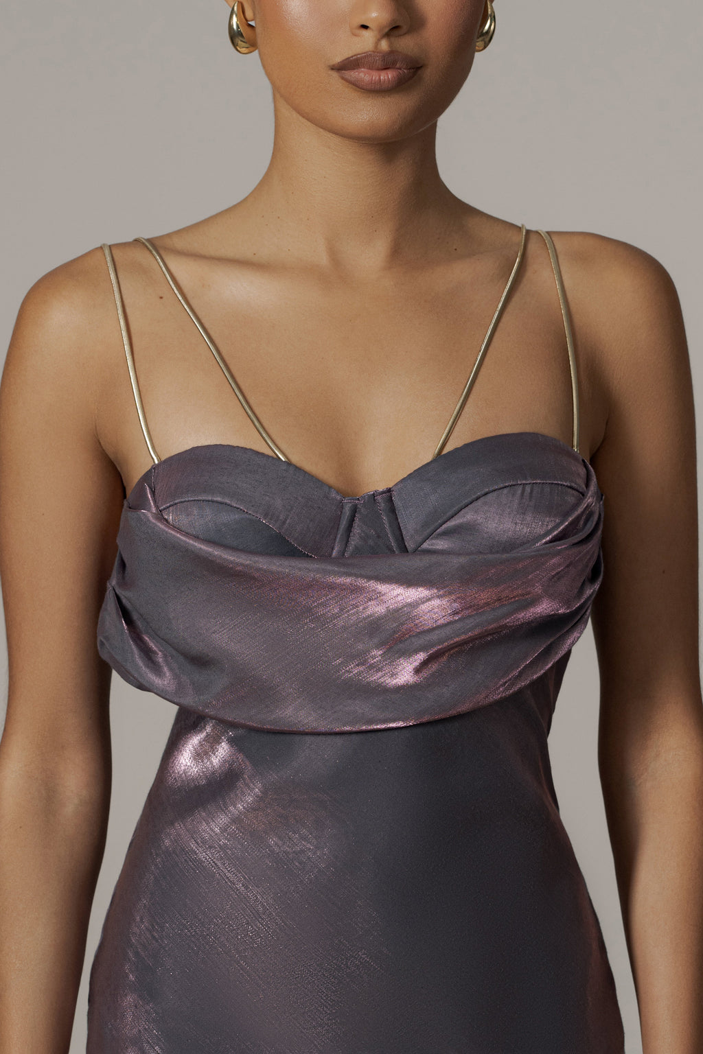 Purple Iridescent Visions Of You Dress