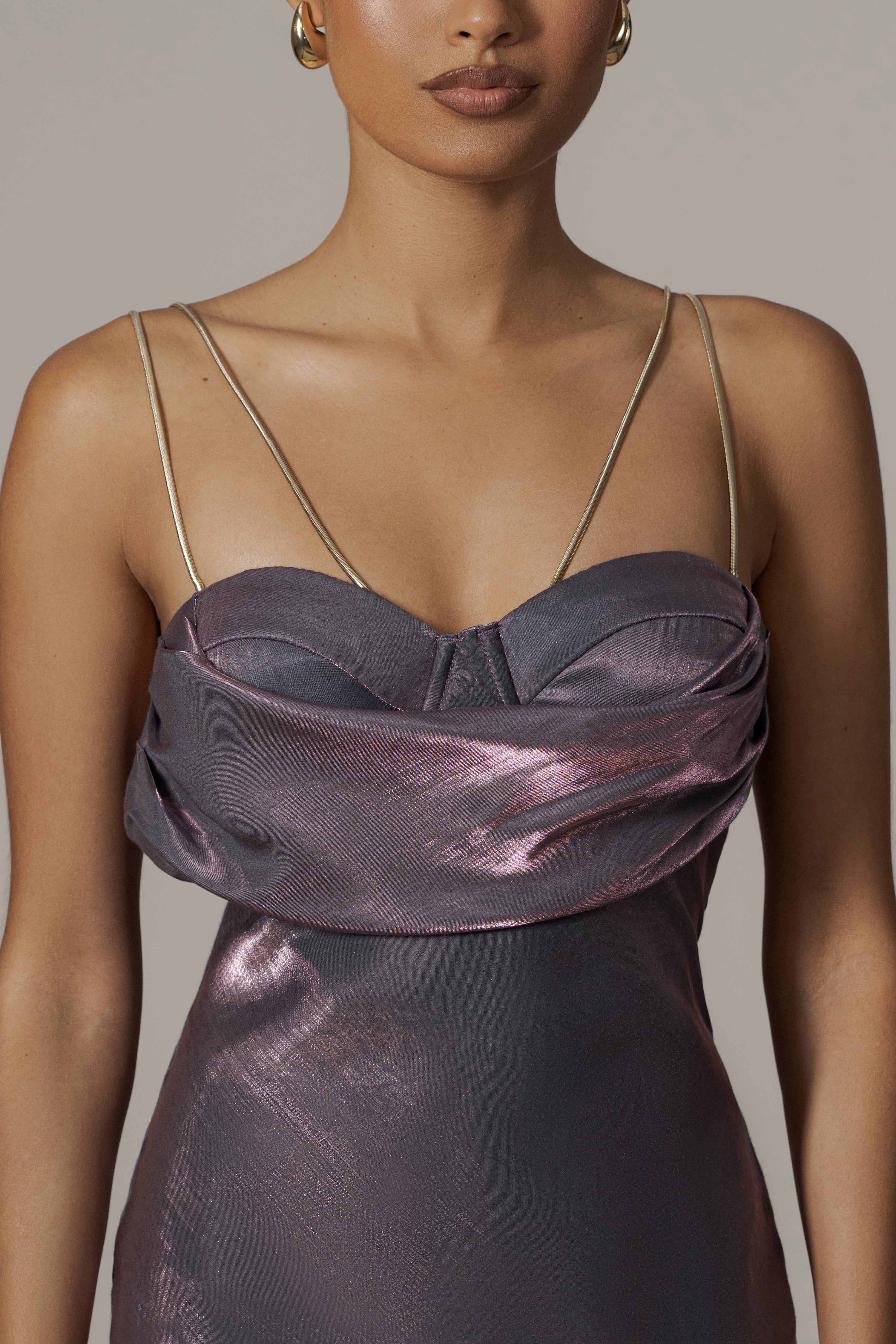 Purple Iridescent Visions Of You Dress