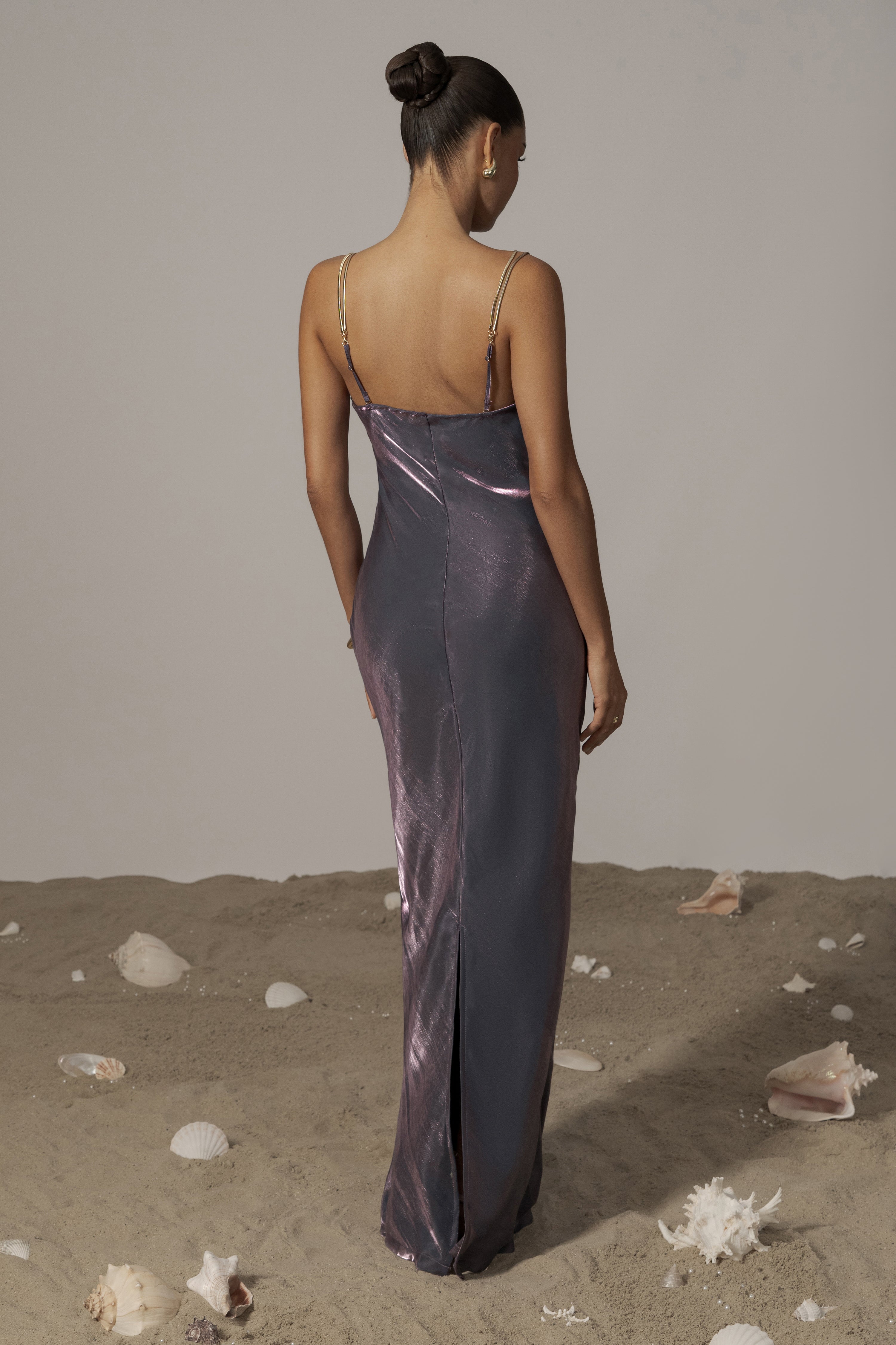 Purple Iridescent Visions Of You Dress