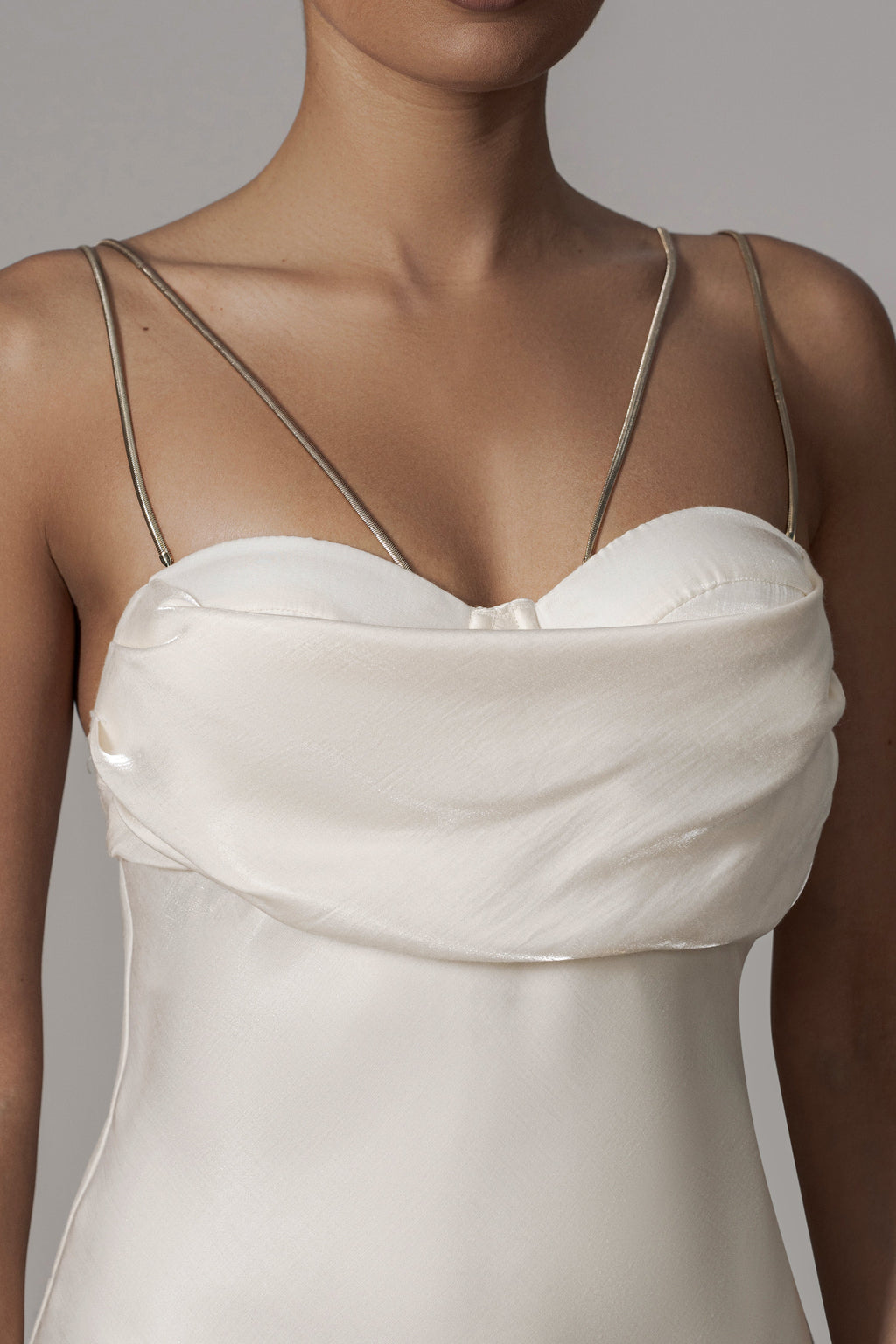 White Iridescent Visions Of You Dress