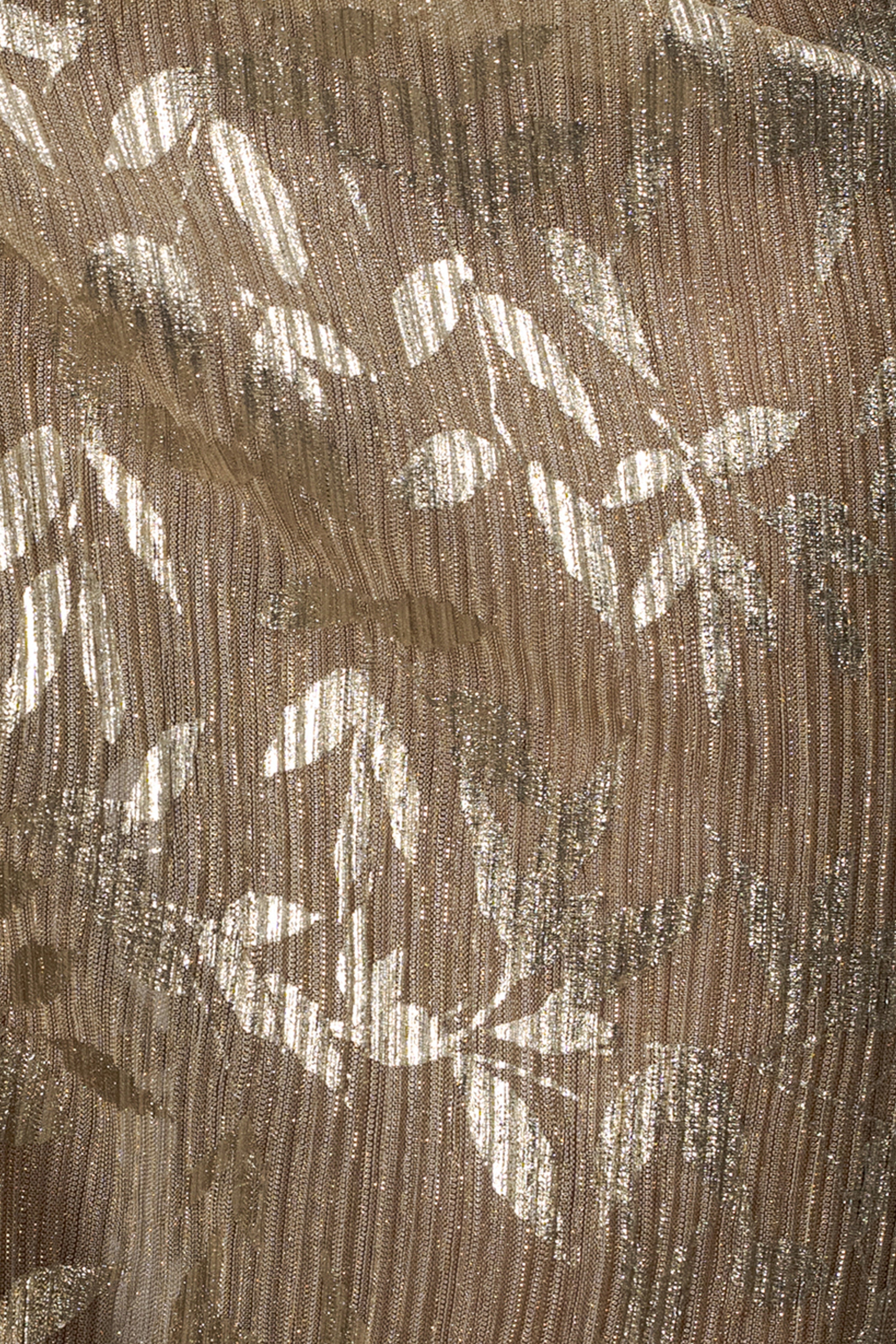 Gold Positano Printed Sarong Skirt