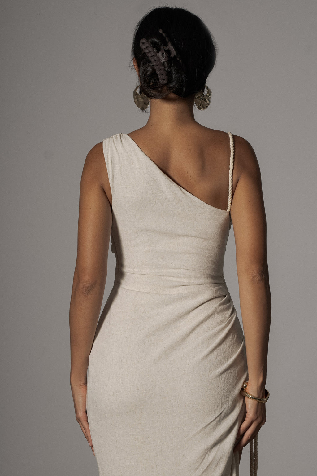 Natural Dreaming Of Summer Linen Dress