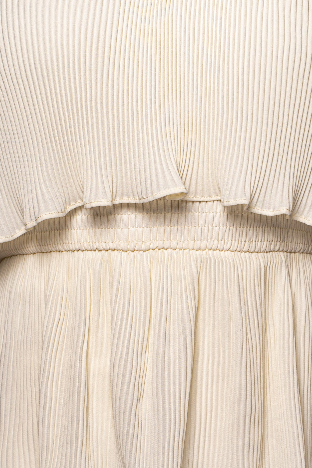 Ivory Casa Blanca Ruffle Dress