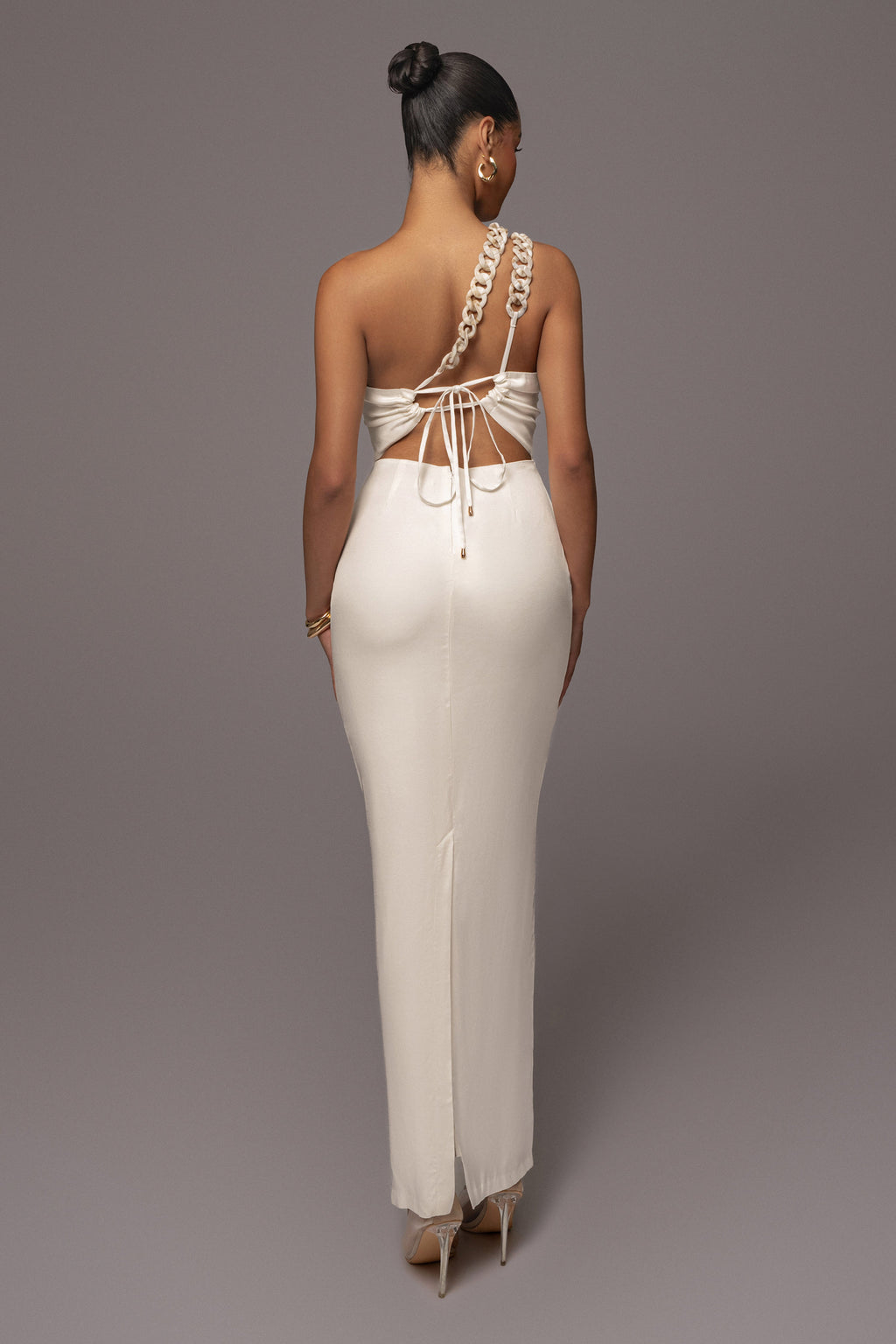 Ivory Luxury Living Maxi Dress