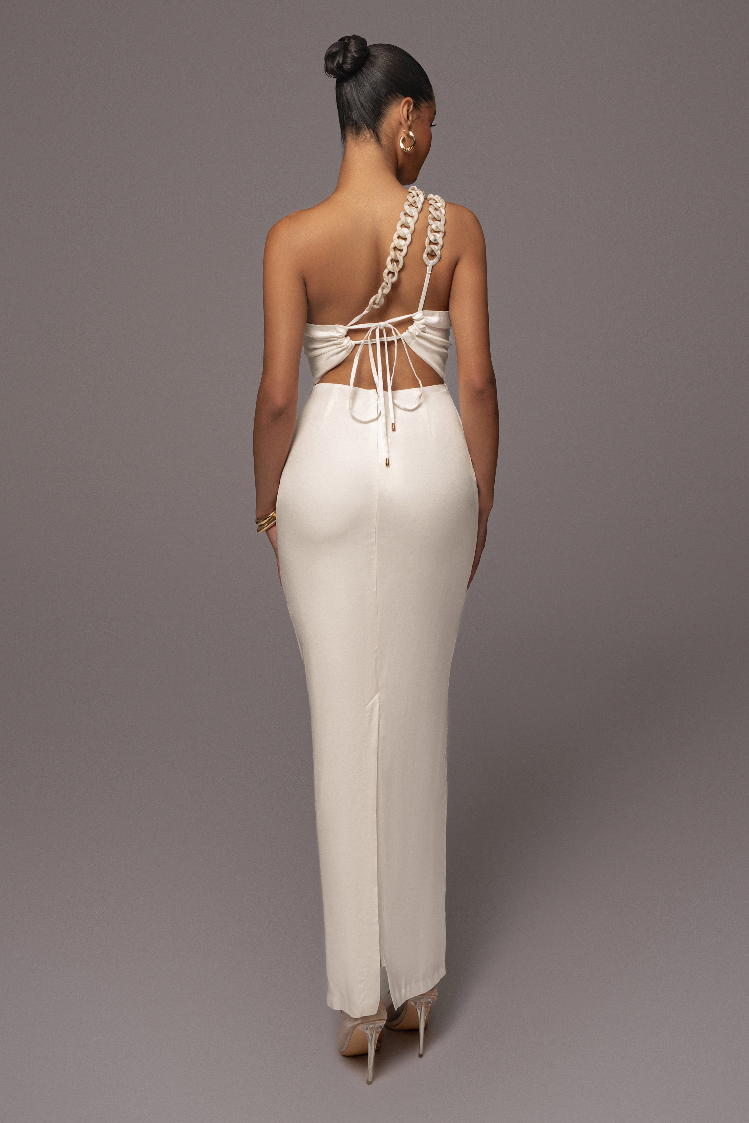 Ivory Luxury Living Maxi Dress