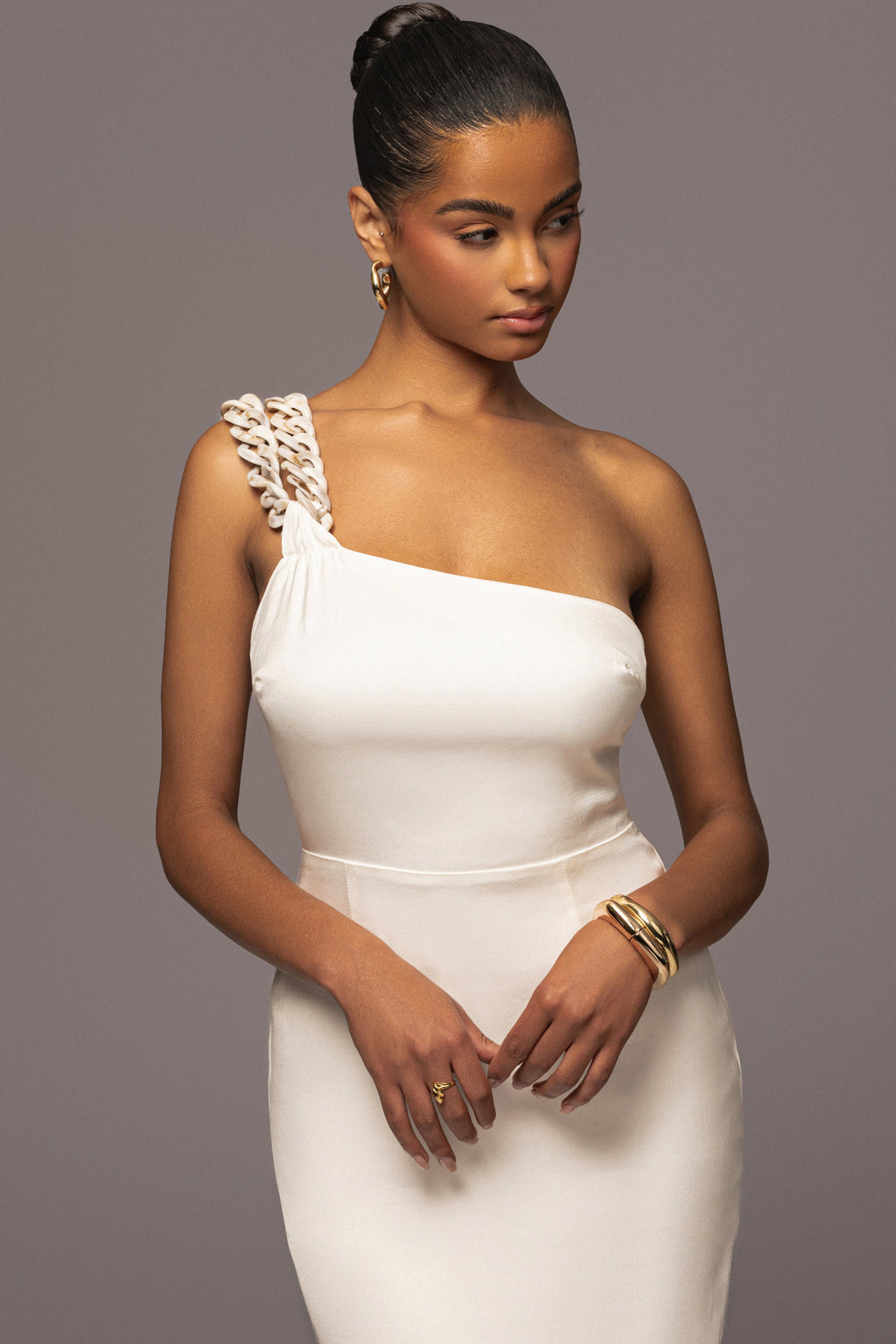 Ivory Luxury Living Maxi Dress