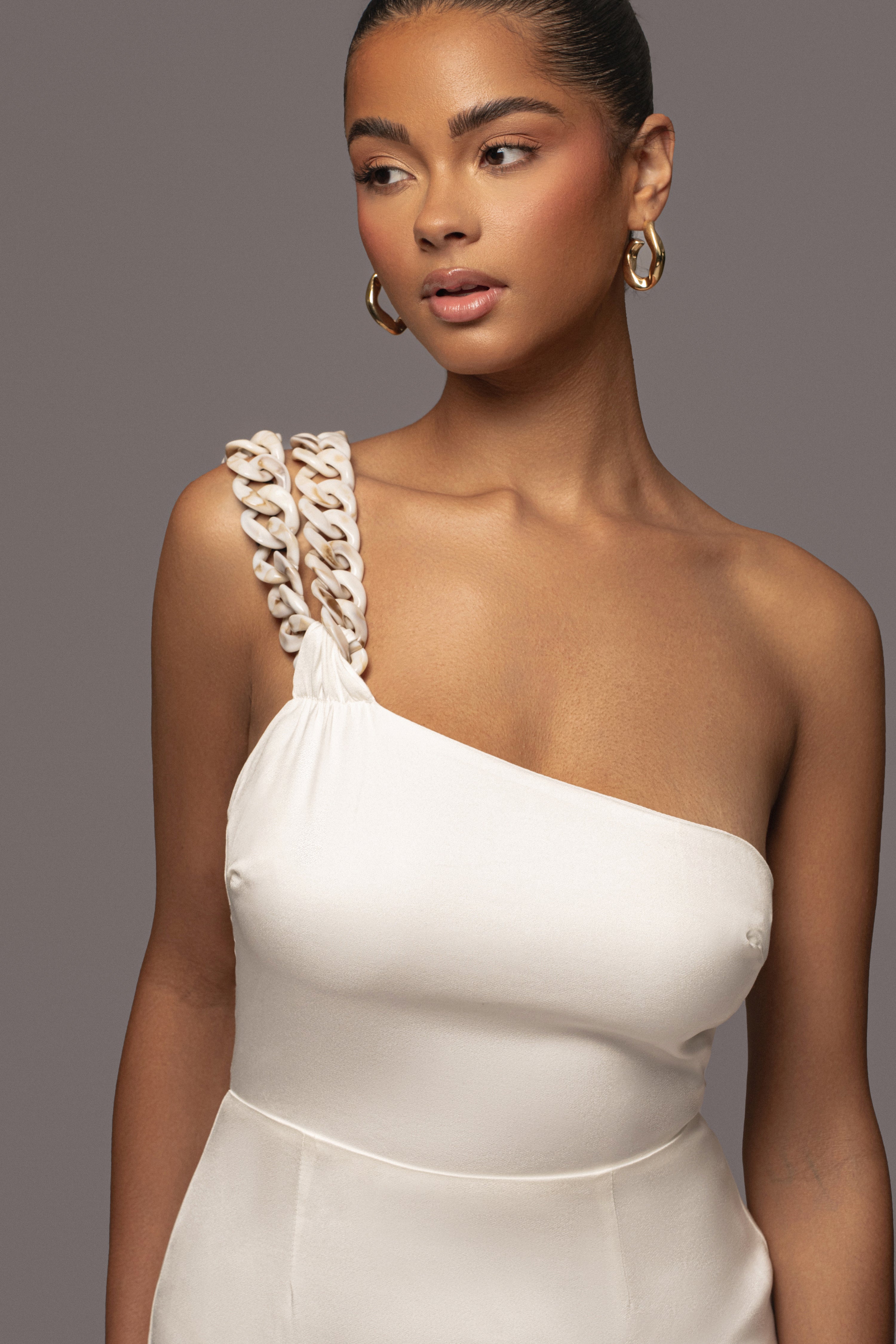 Ivory Luxury Living Maxi Dress