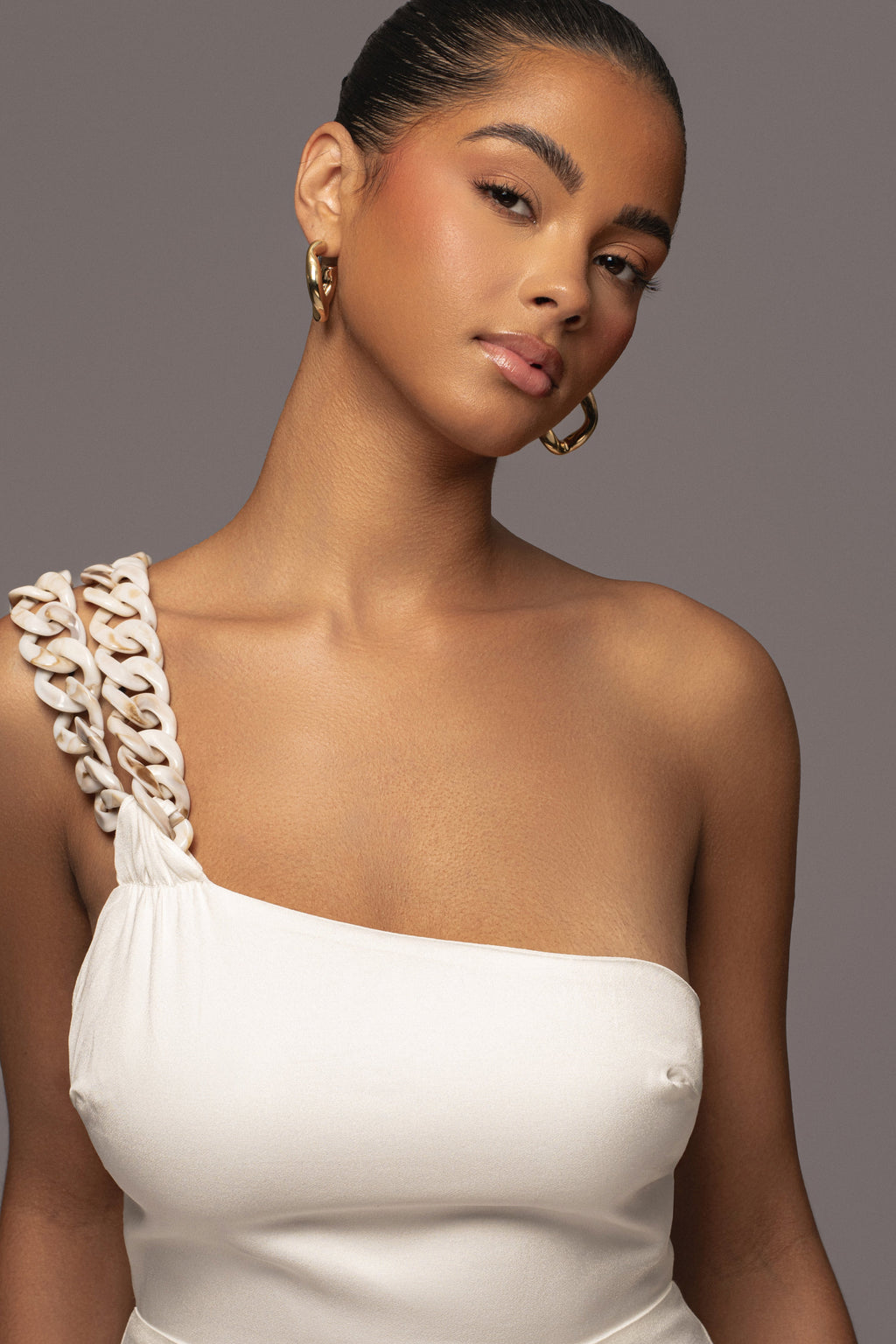 Ivory Luxury Living Maxi Dress