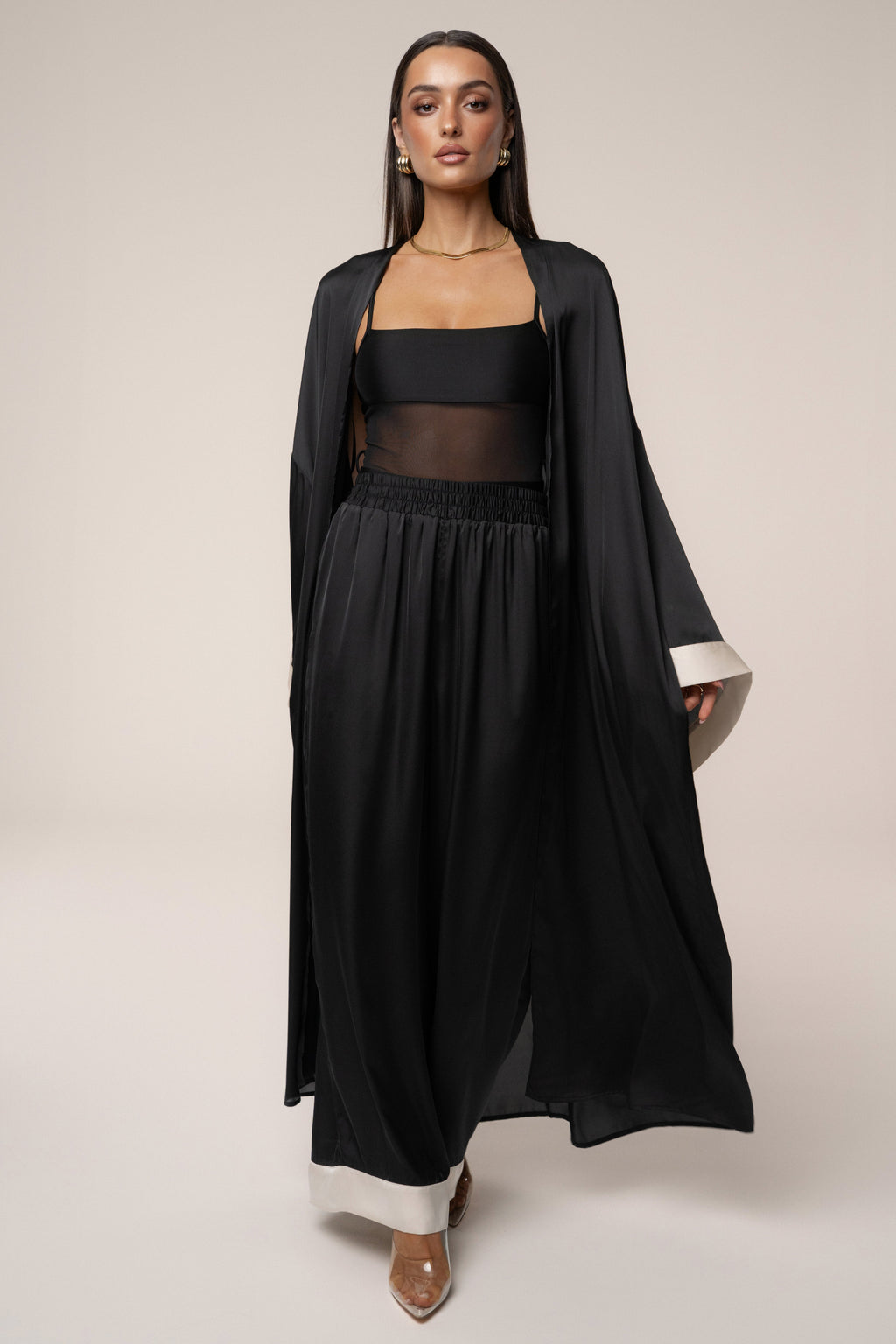 Black Nola Maxi Duster