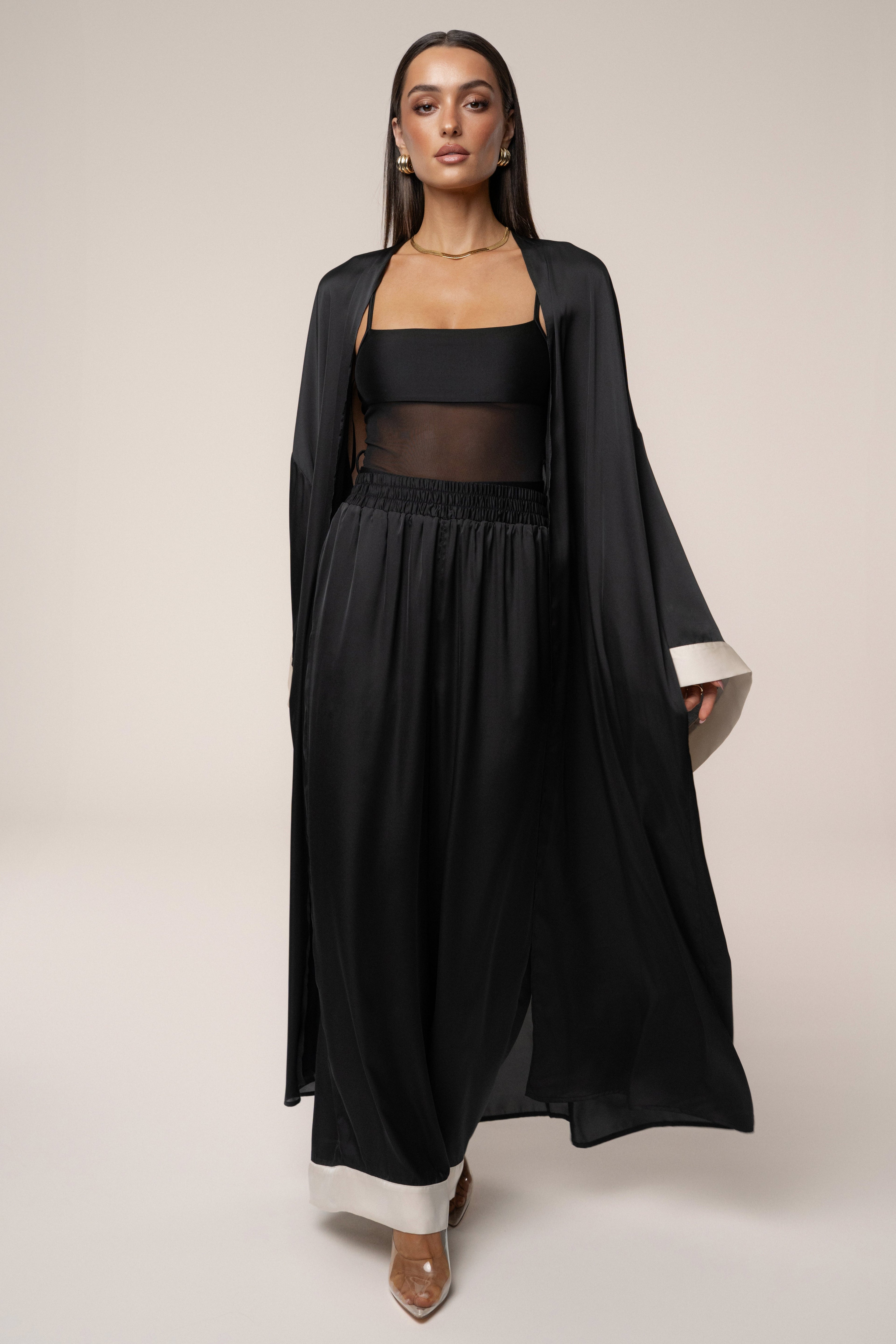 Black Nola Maxi Duster