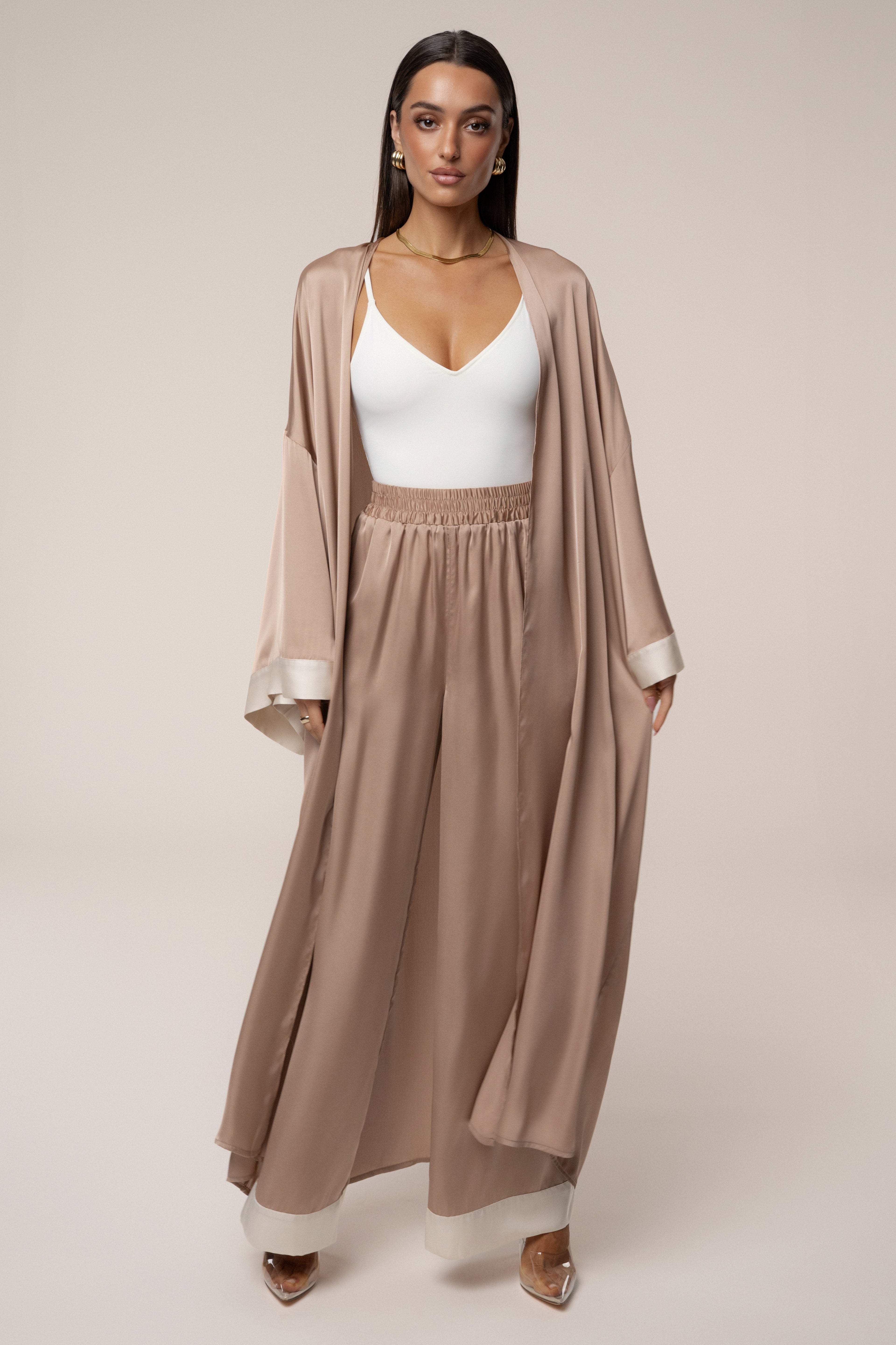 Mocha Nola Maxi Duster