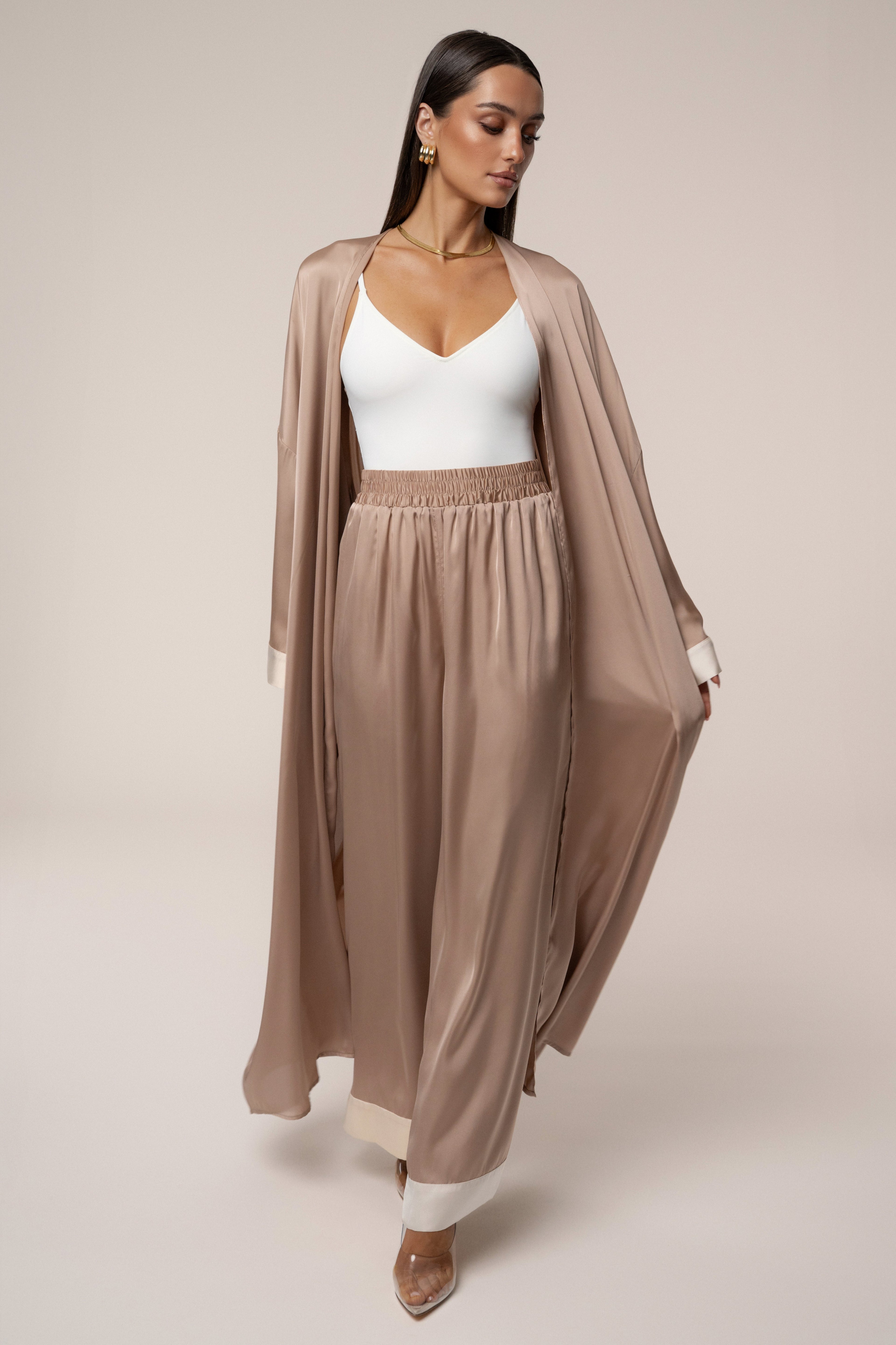 Mocha Nola Maxi Duster