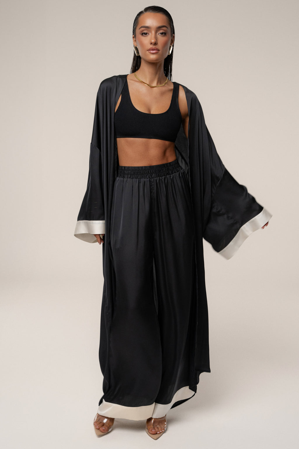 Black Nola Maxi Duster
