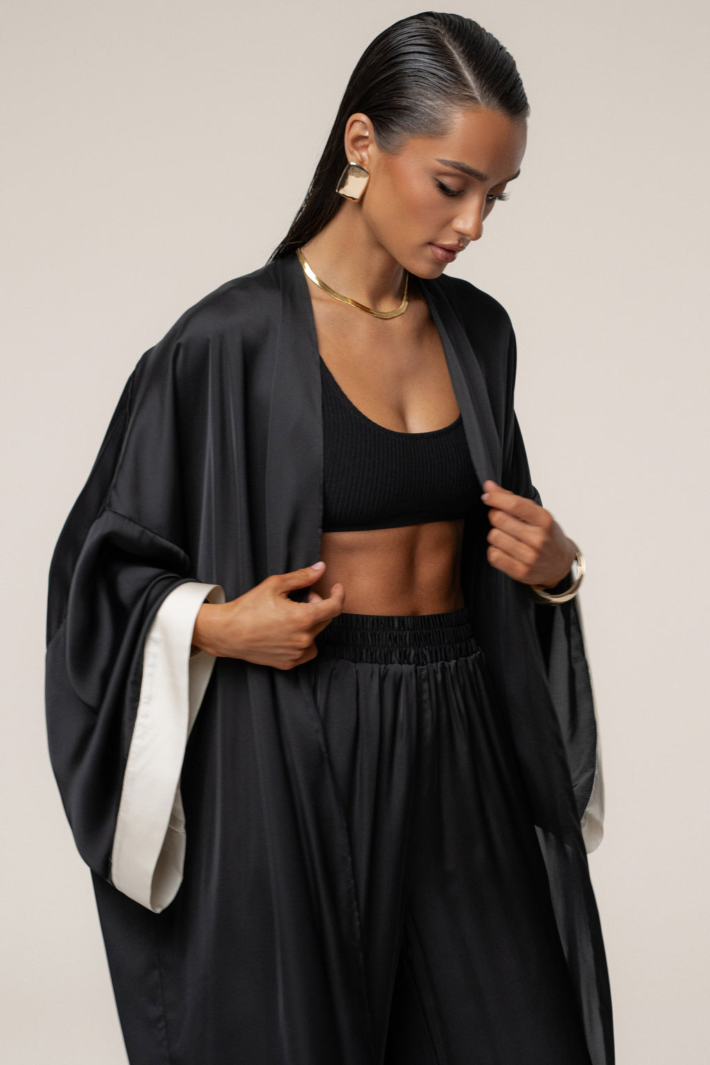 Black Nola Maxi Duster