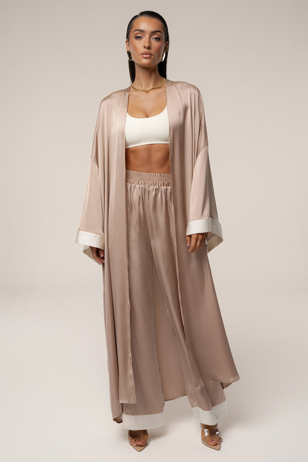 Mocha Nola Maxi Duster