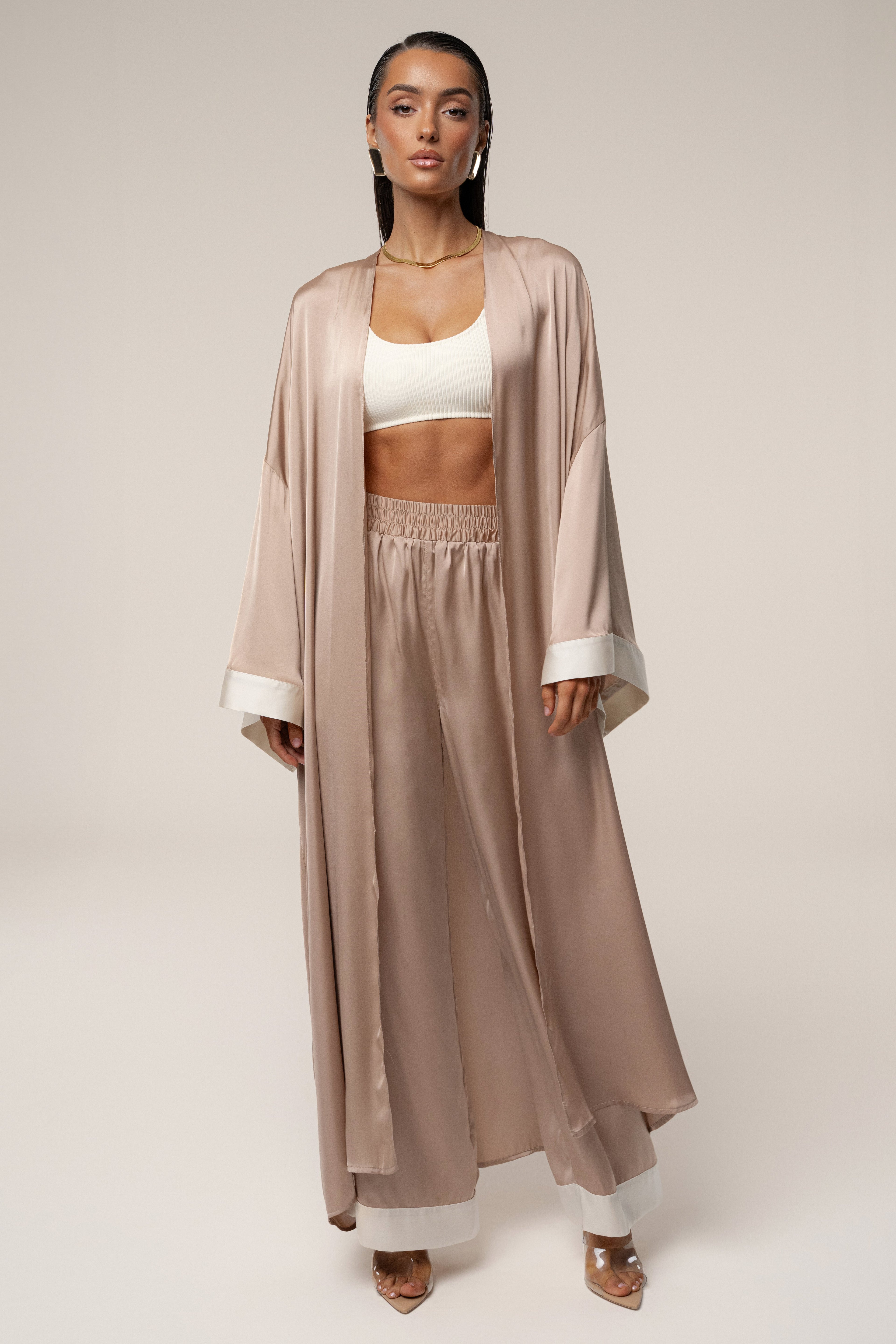 Mocha Nola Maxi Duster