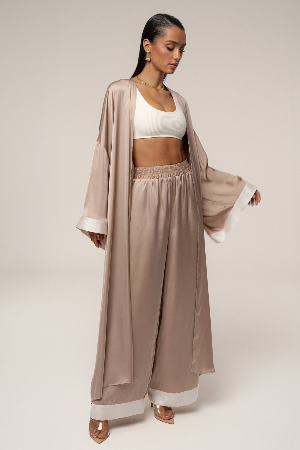 Mocha Nola Maxi Duster