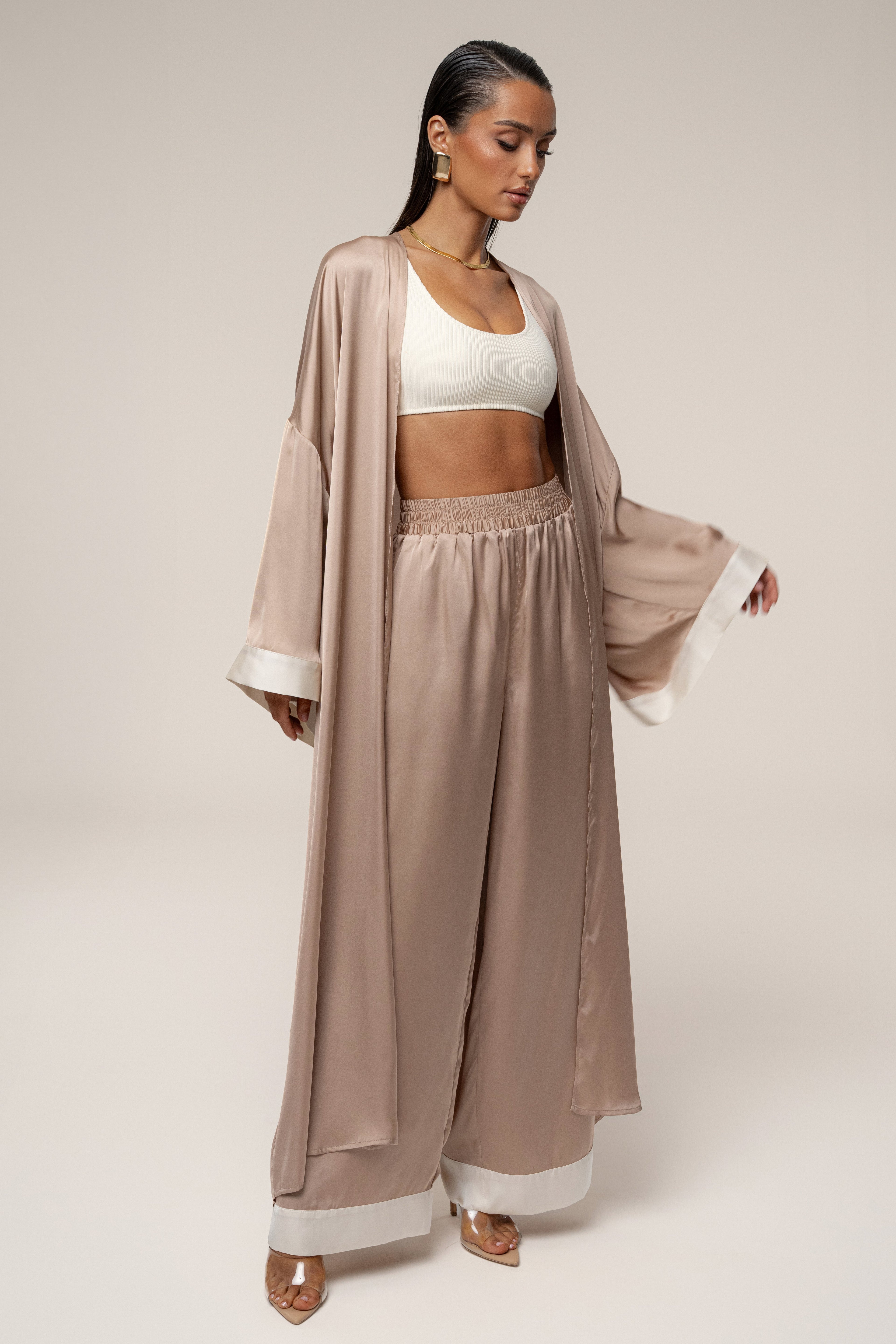 Mocha Nola Maxi Duster