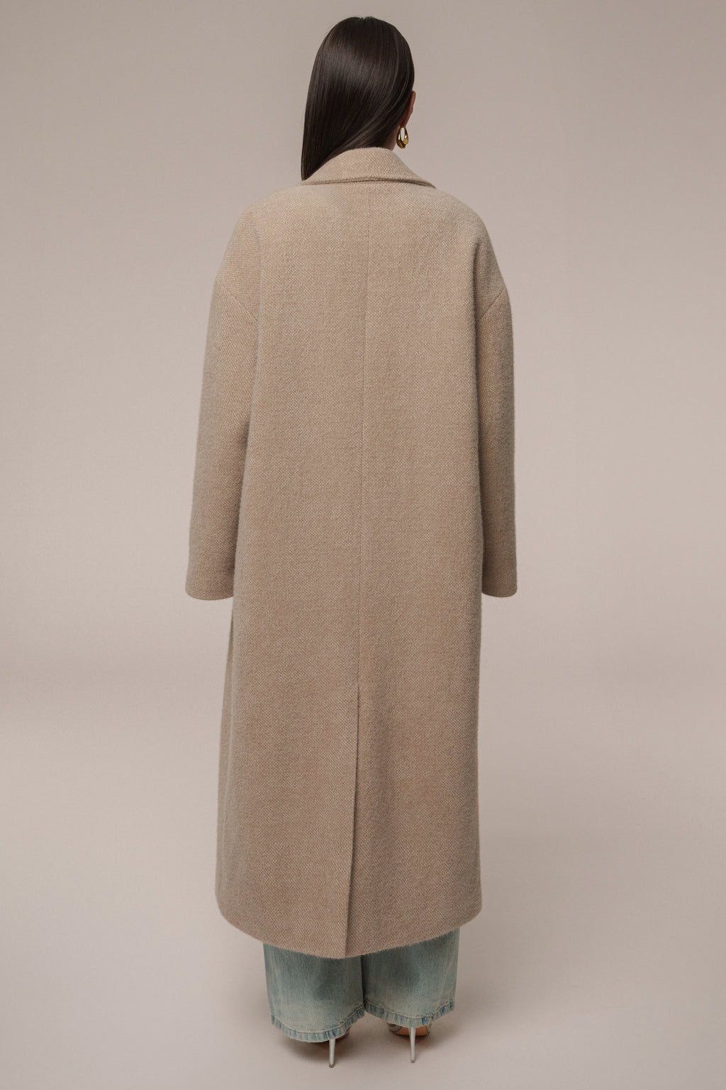 Sand Dion Oversized Coat