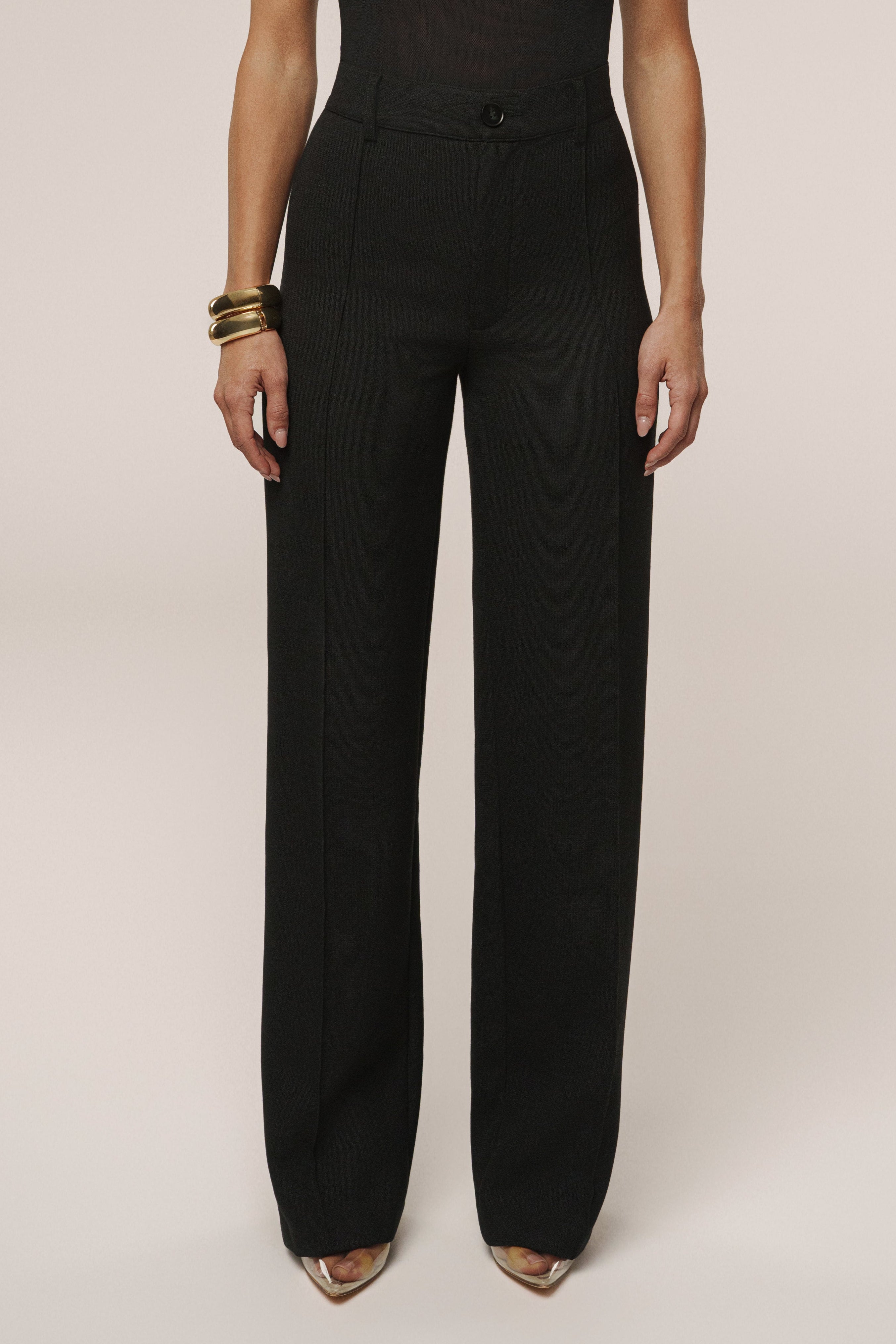 Black Arlette Trousers