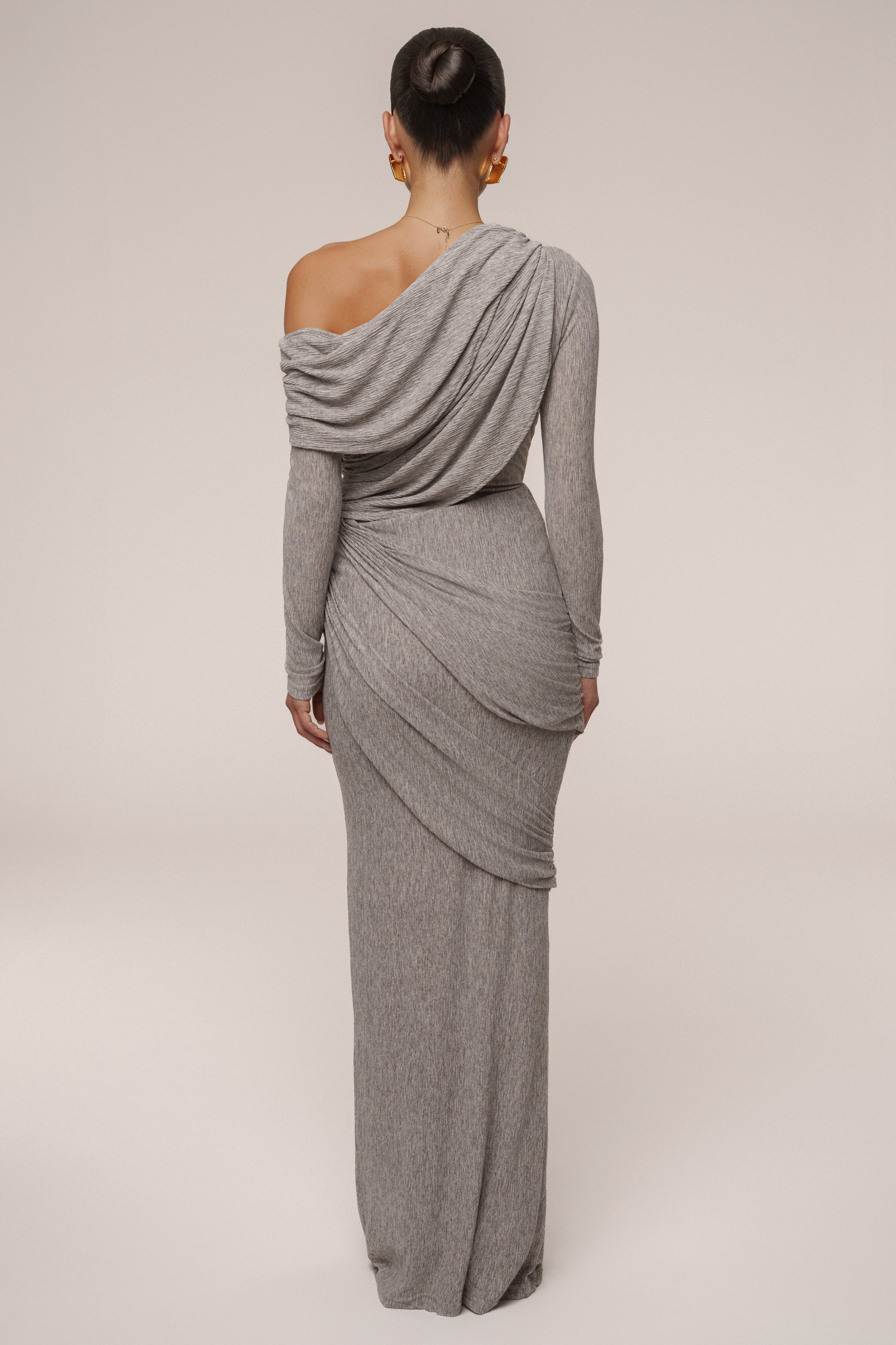 Grey Paradise Hills Maxi Skirt