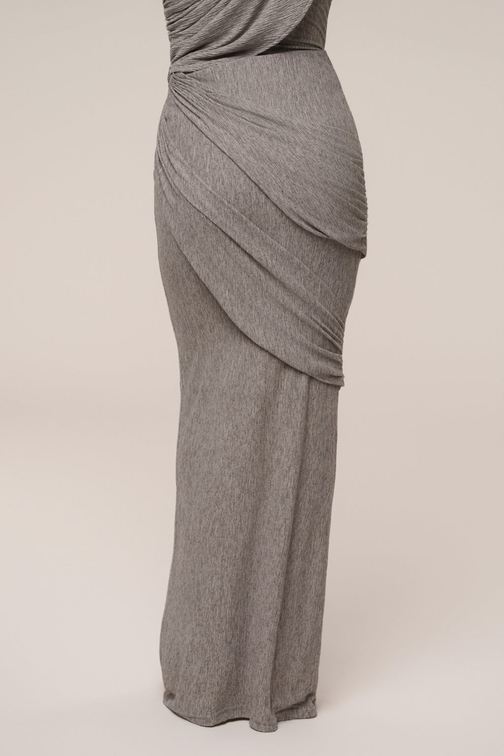 Grey Paradise Hills Maxi Skirt
