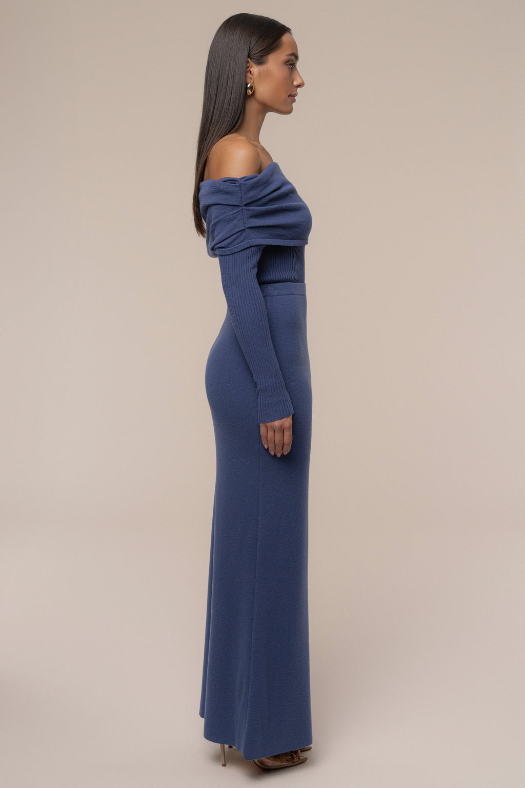 Dusk London Knit Maxi Skirt