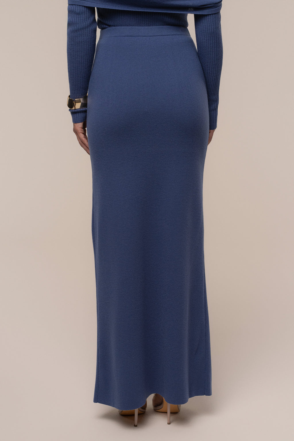 Dusk London Knit Maxi Skirt