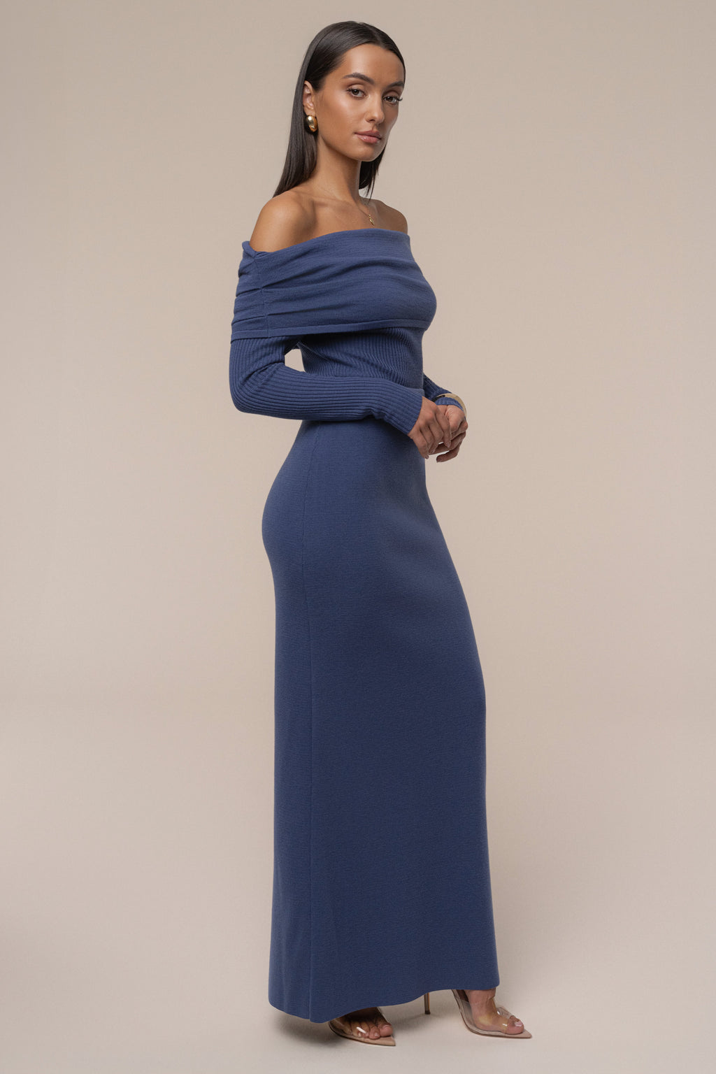Dusk London Knit Maxi Skirt