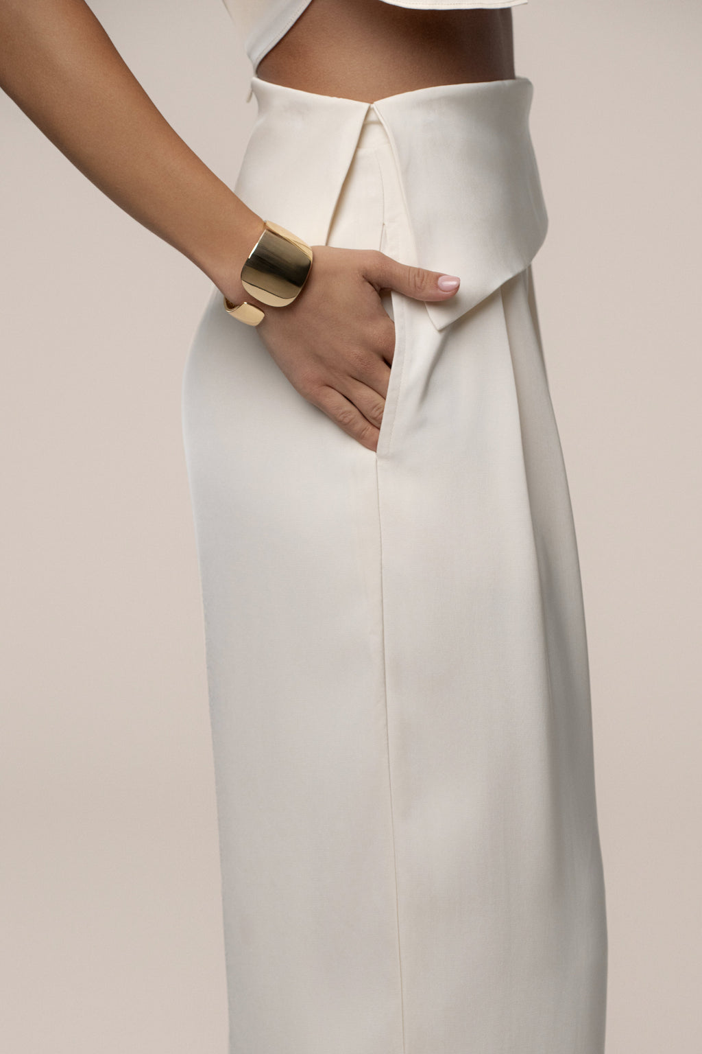 Buttercream Executive Trousers