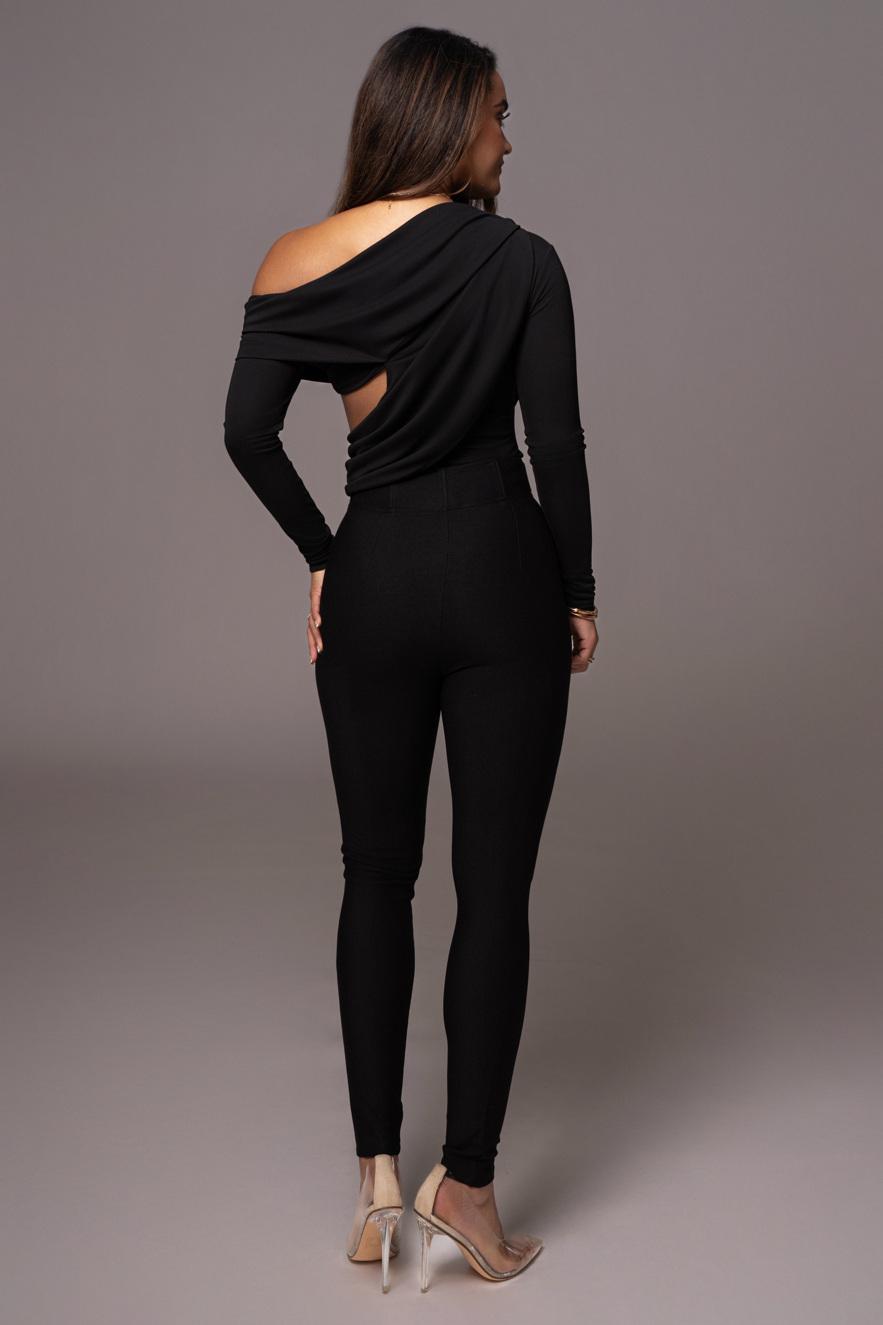 Noir Ultra High Waist Skinny Pants