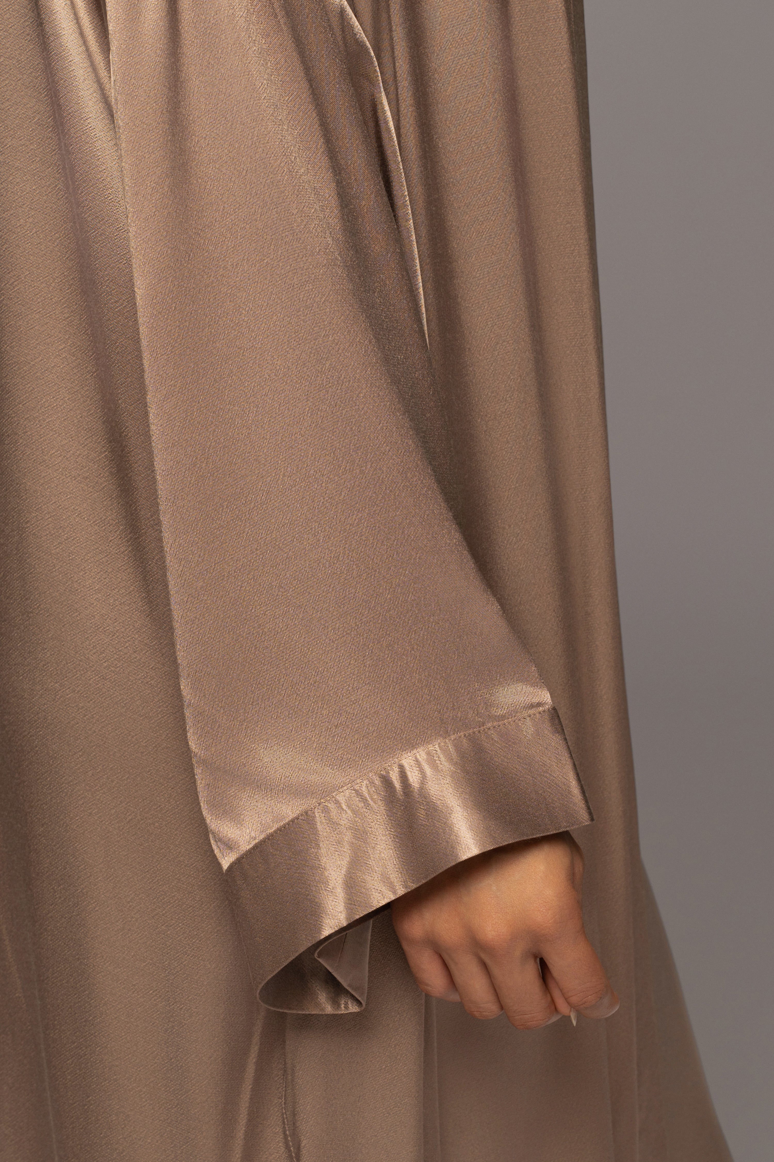 Bronze Forever And Always Satin Robe
