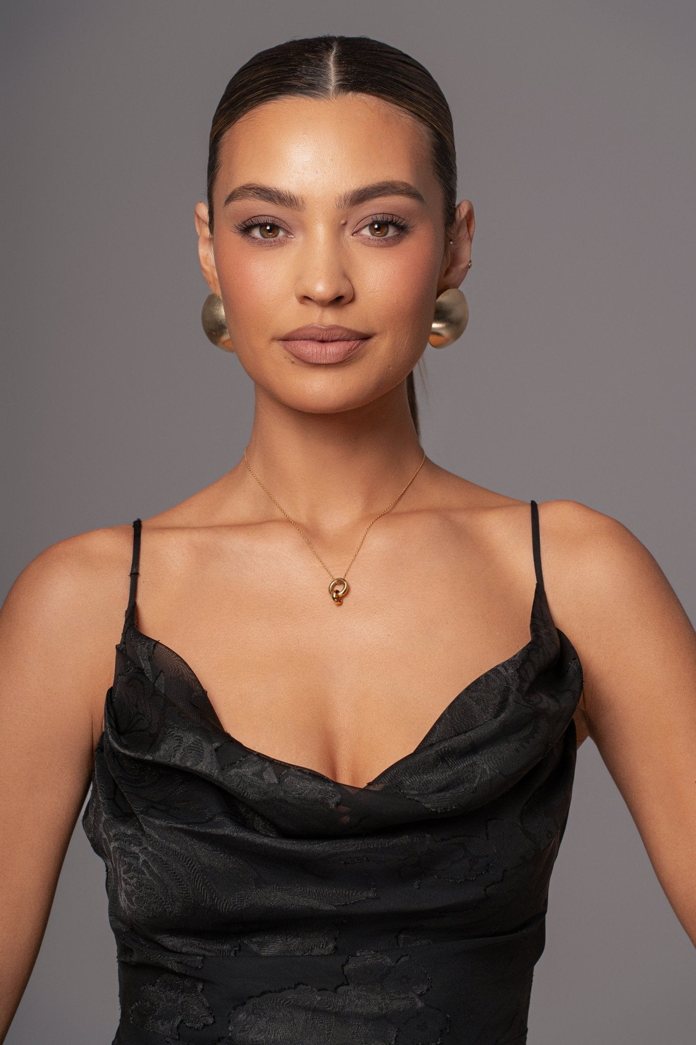 Black Midnight Magic Midi Dress