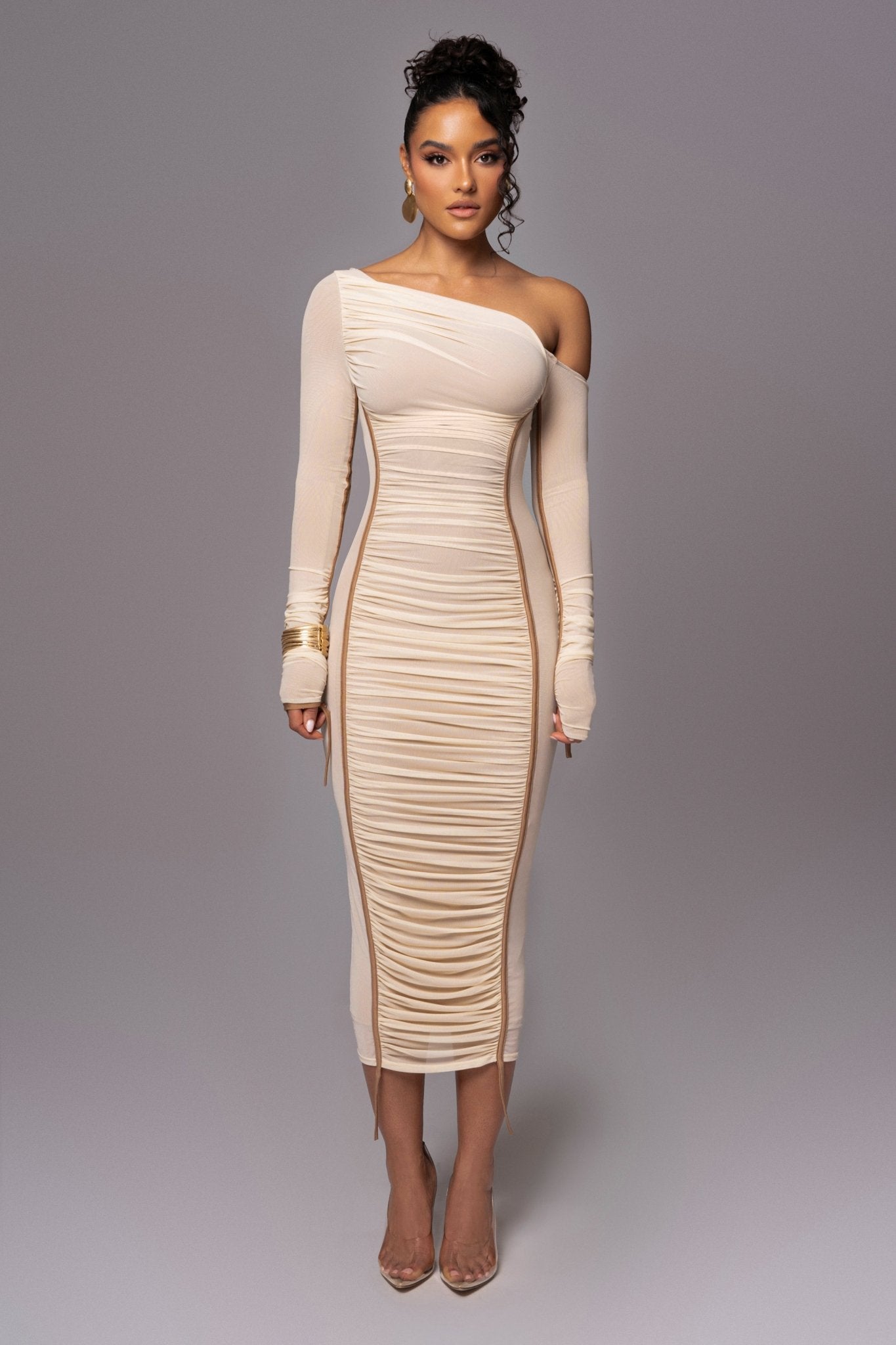 Buttercream Monika Midi Dress