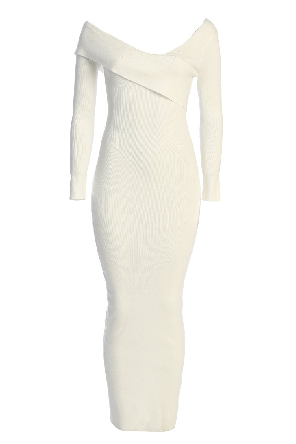 Ivory Harper Knit Maxi Dress